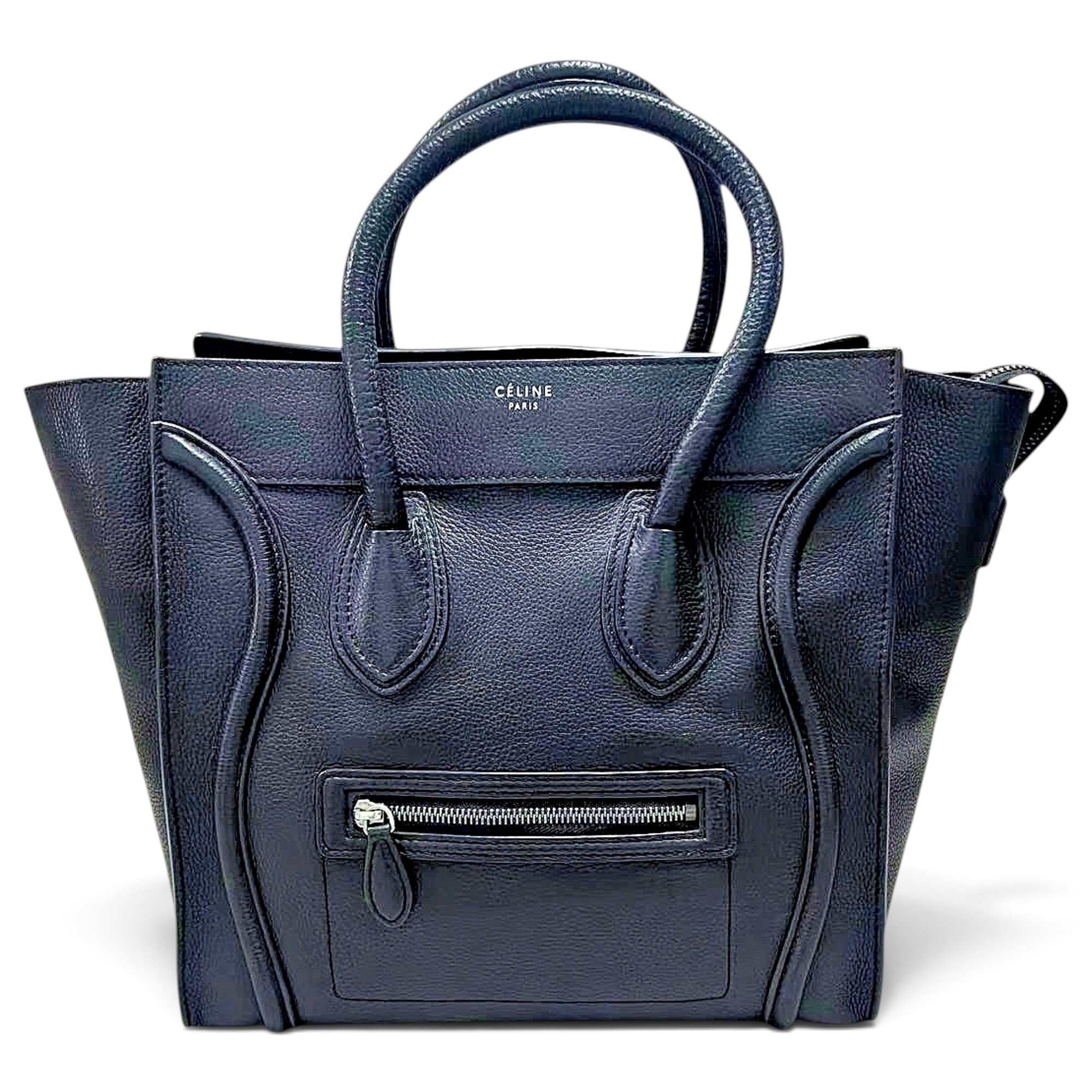 Luggage leather handbag