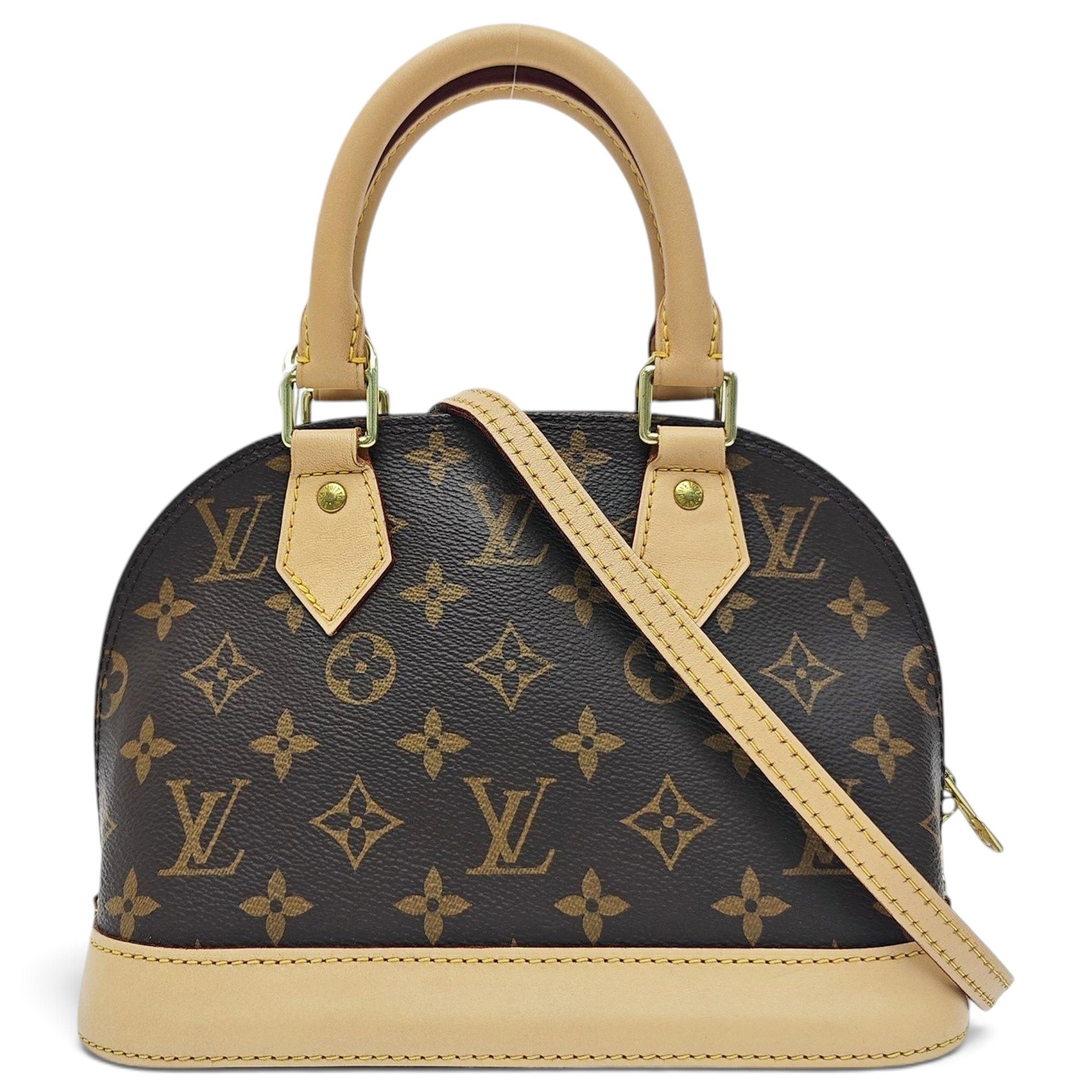Alma leather handbag