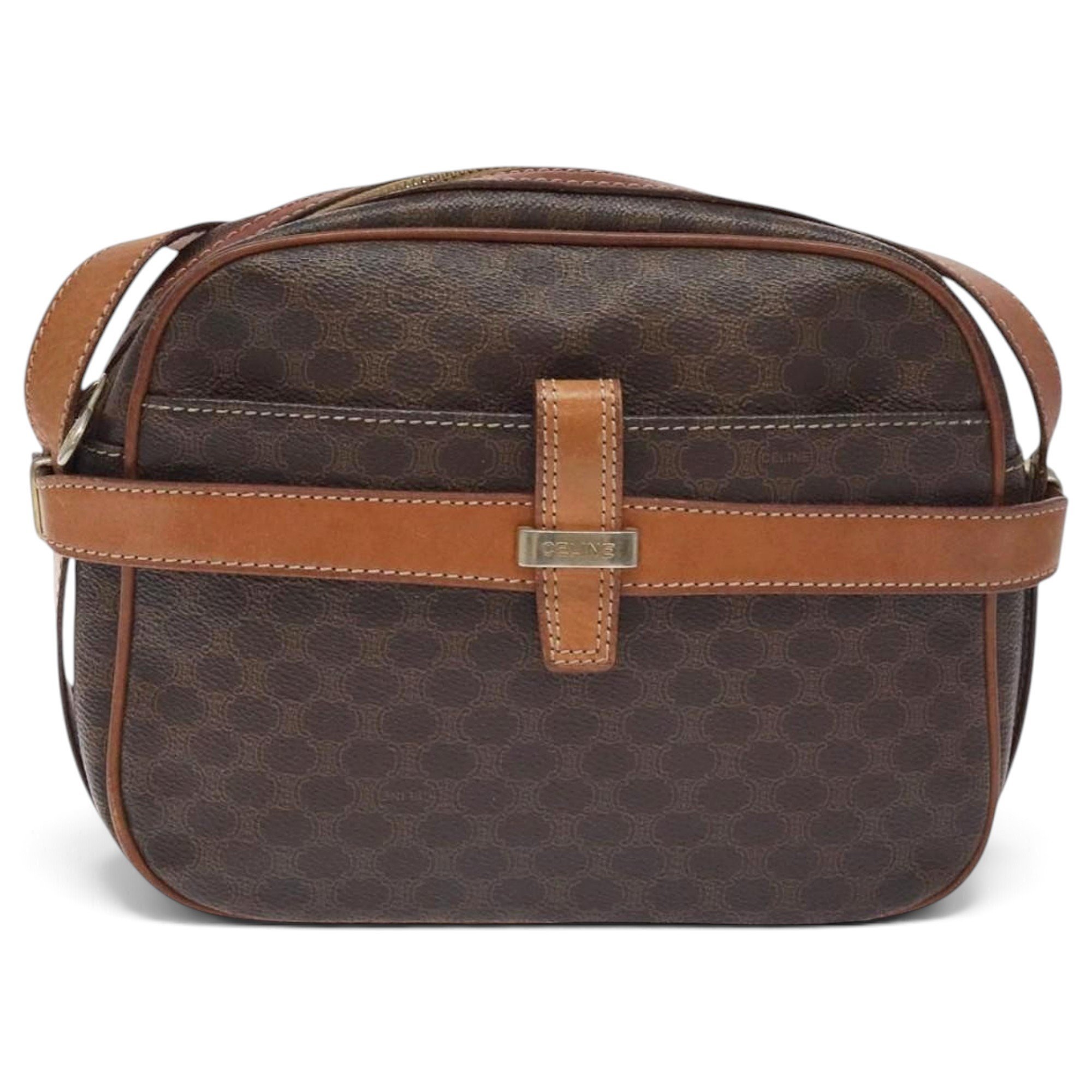 Leather crossbody bag