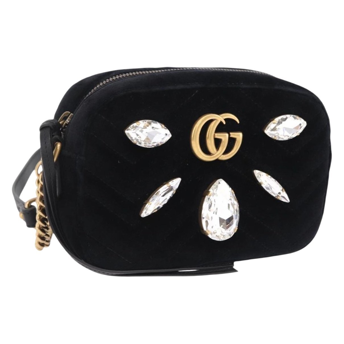 GG Marmont velvet handbag
