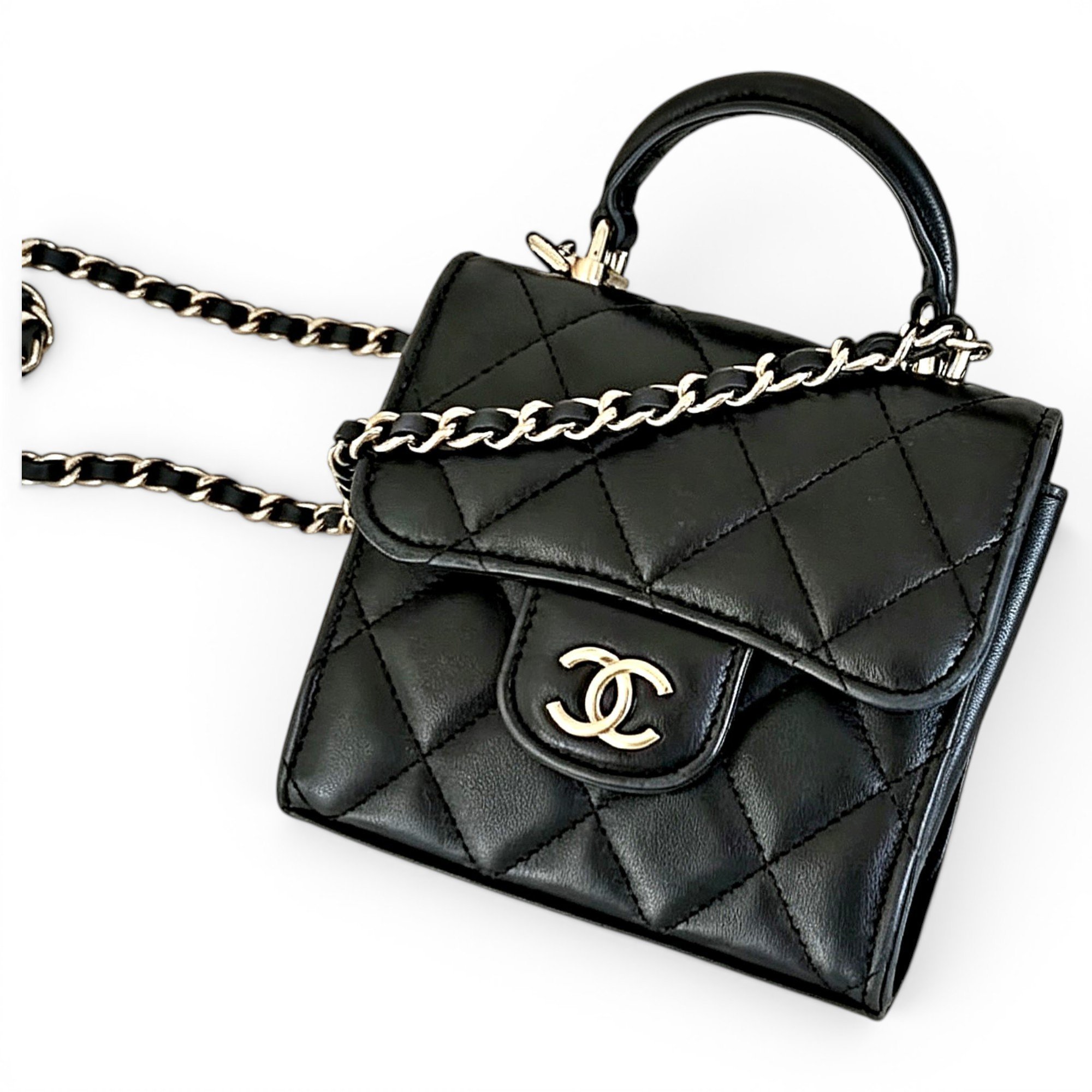 Leather handbag