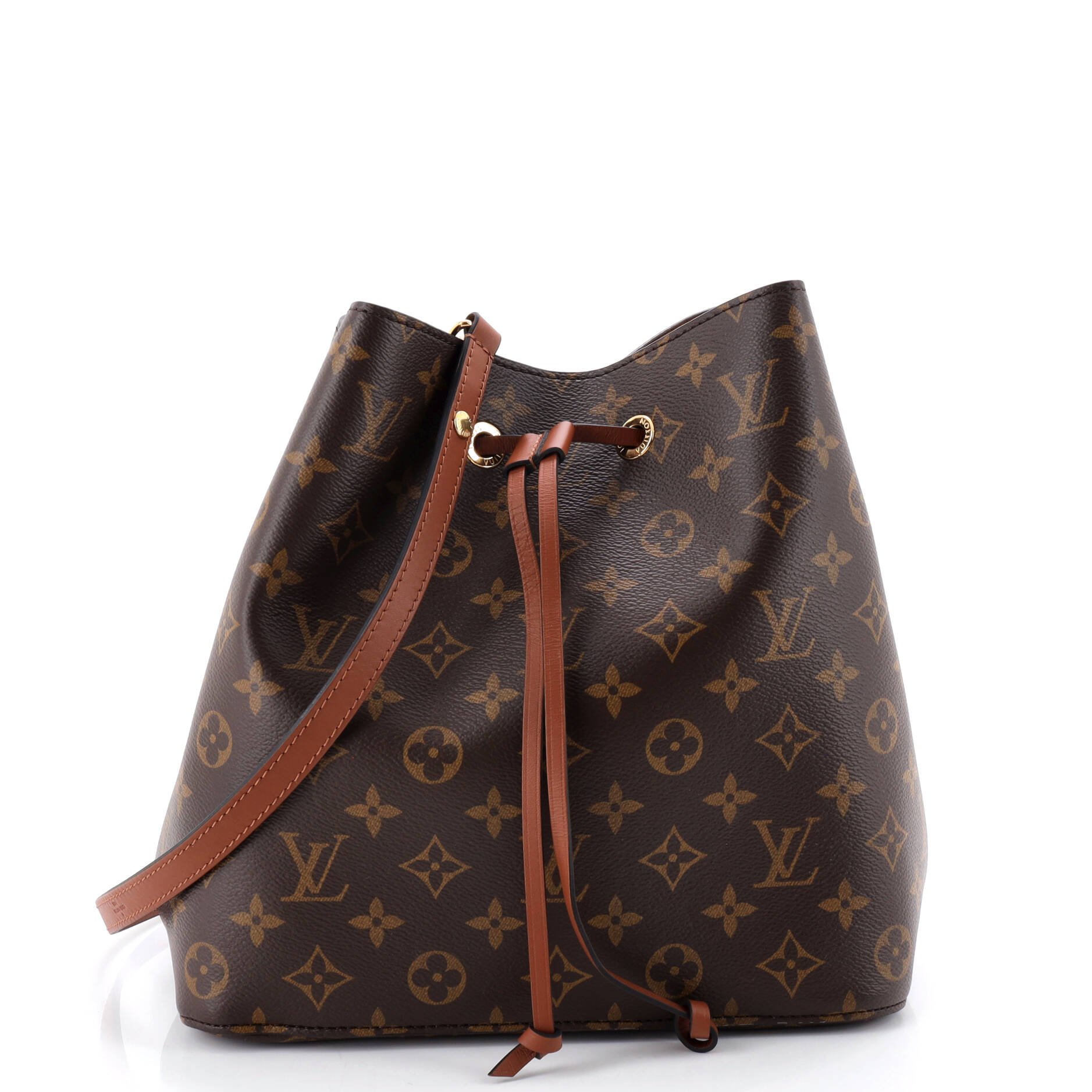 Louis Vuitton NeoNoe Handbag Monogram Canvas with Leather MM