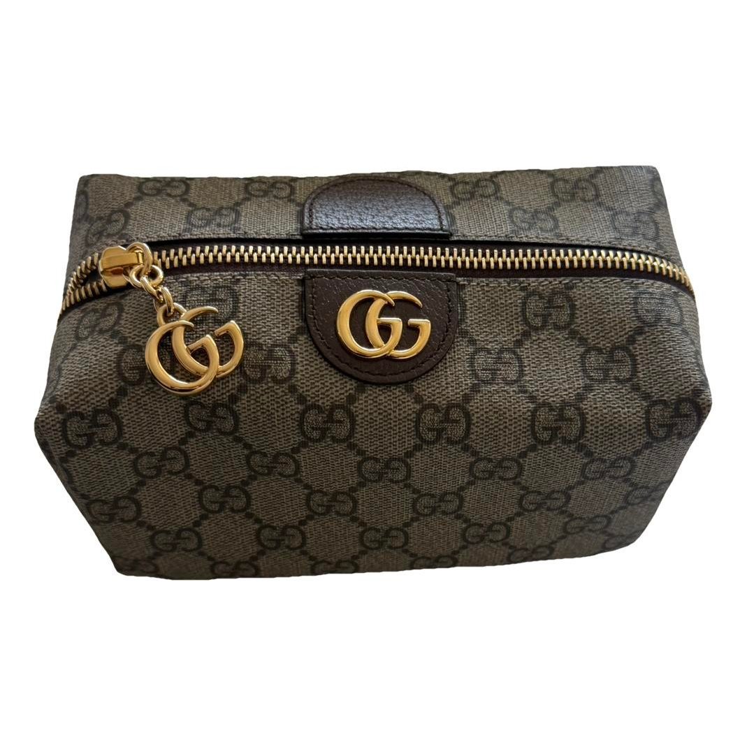 Leather vanity case