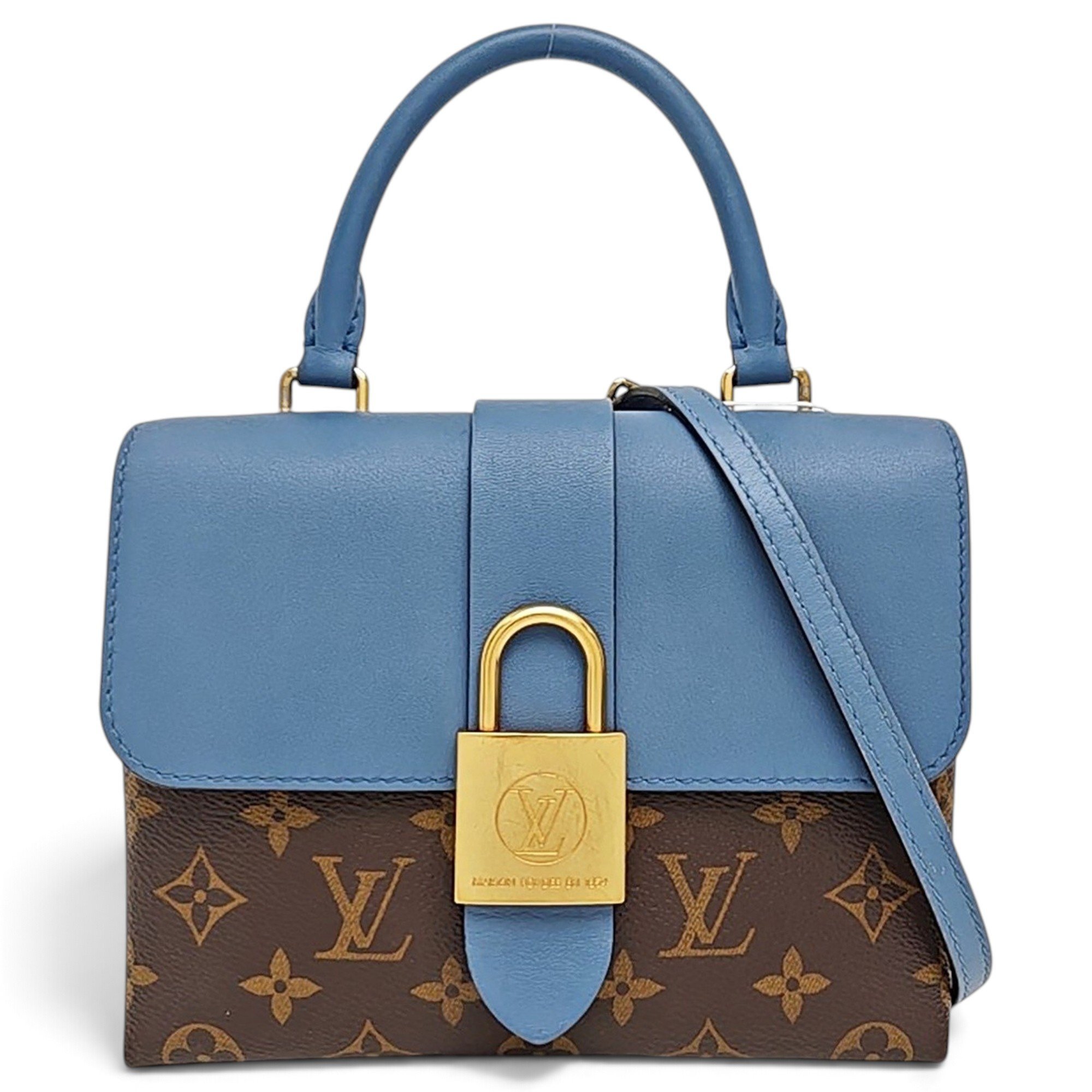 Louis Vuitton Locky BB leather handbag