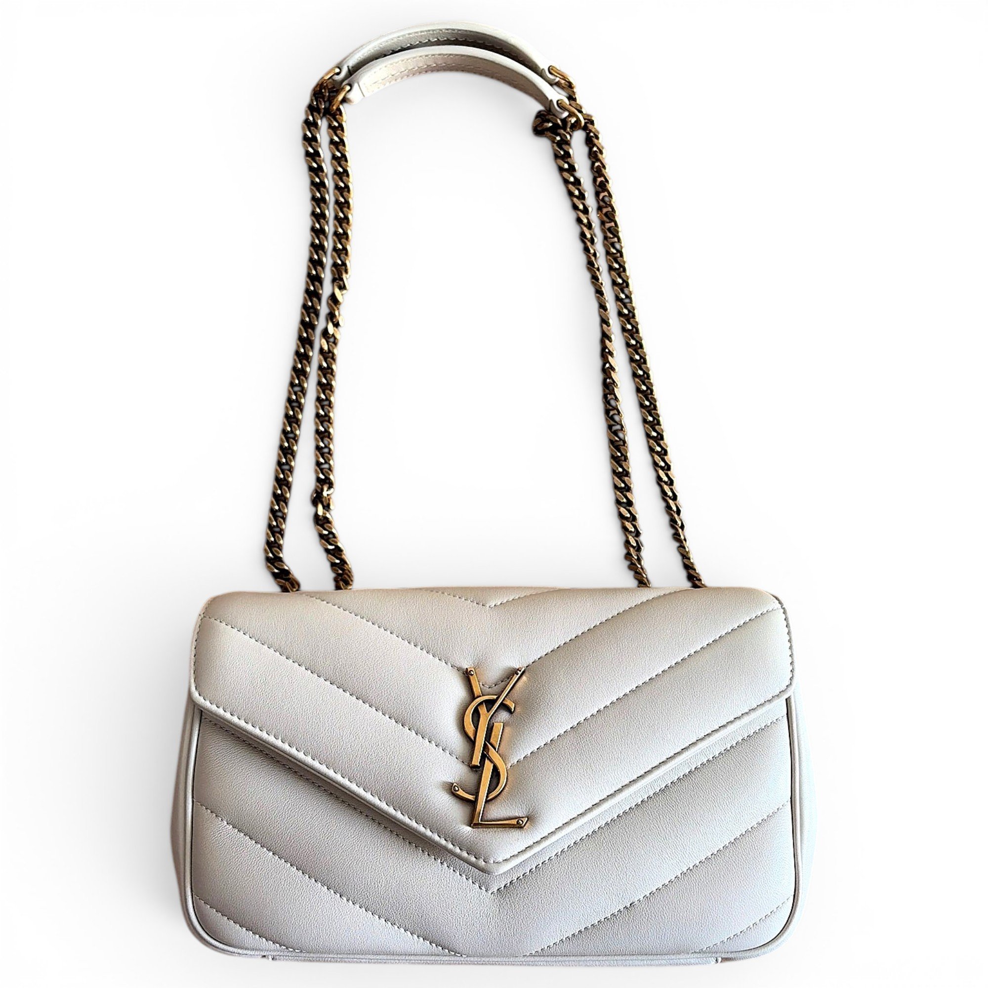 Loulou leather handbag