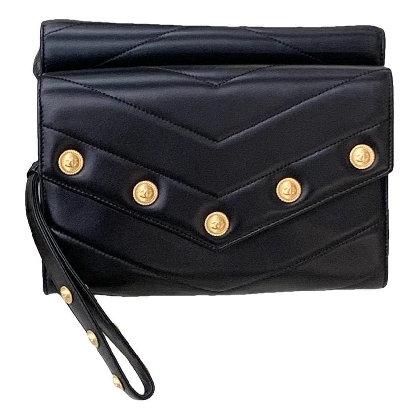 Wallet On Chain leather handbag