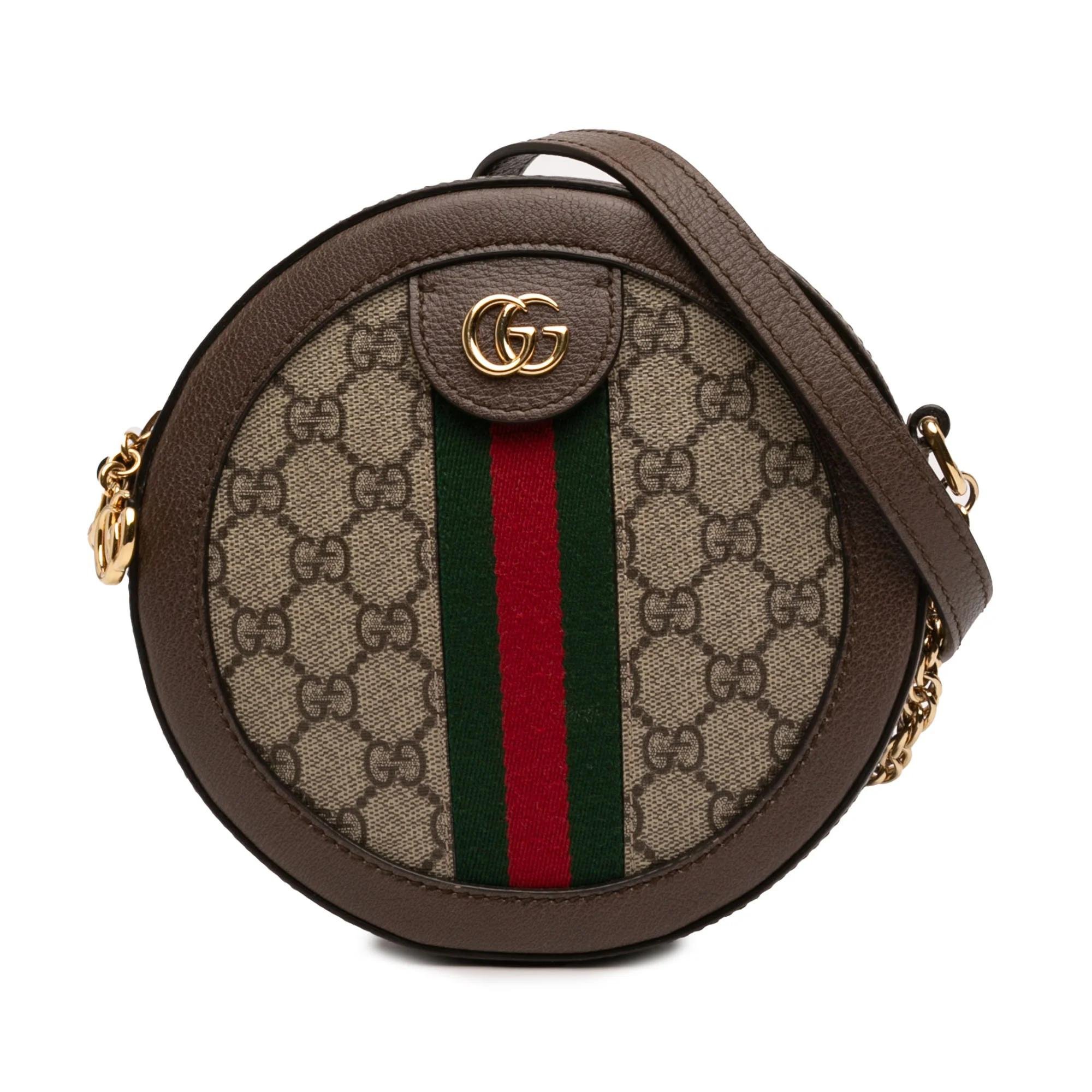 Ophidia Round cloth handbag