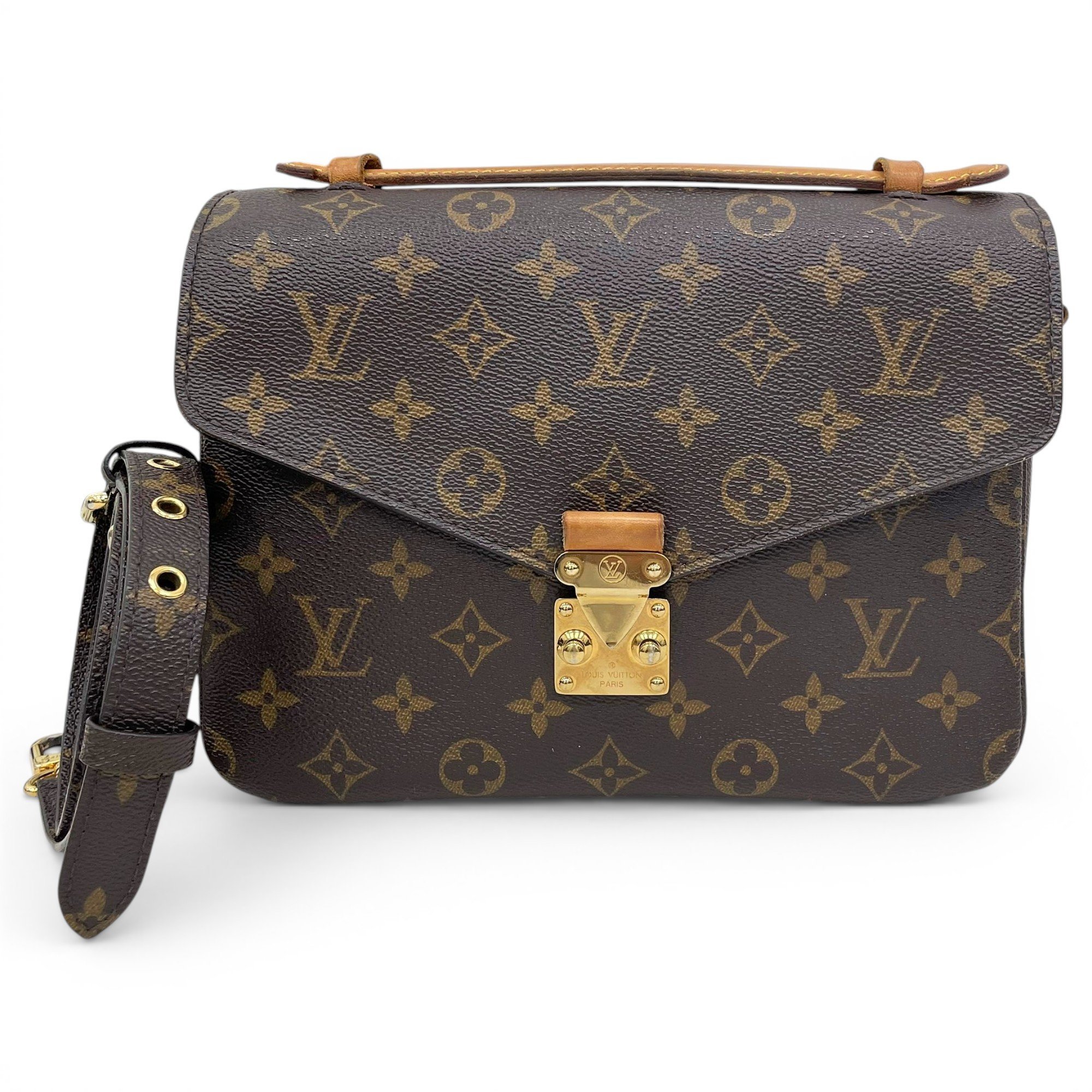 Metis leather crossbody bag