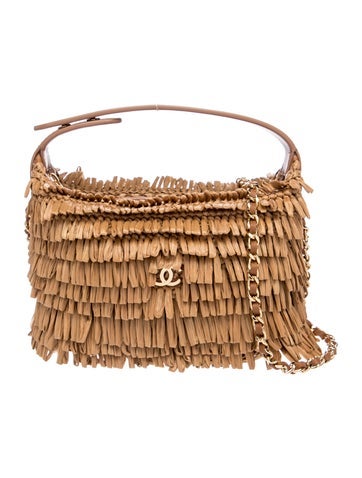 2026 Coco Beach Raffia Hobo Clutch w/ Chain