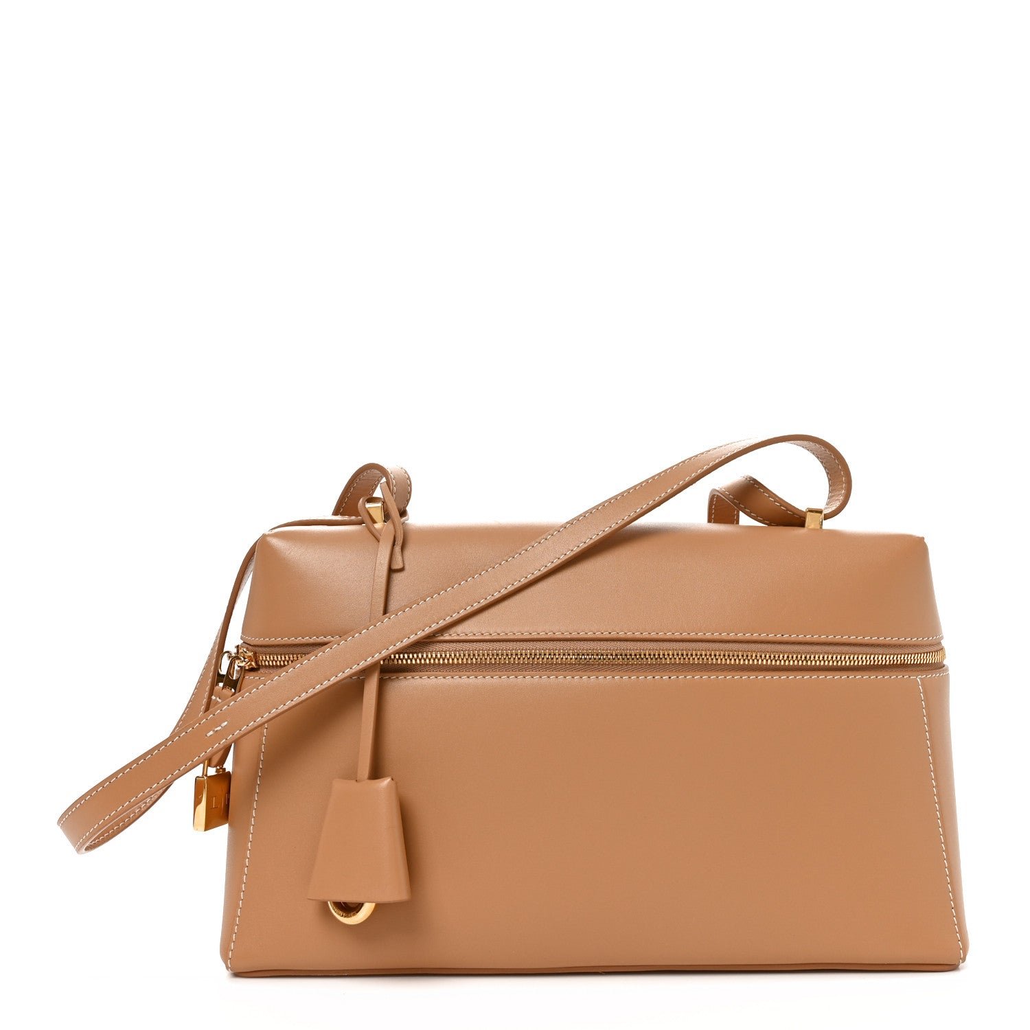 Loro Piana Saddle Calfskin Extra Bag L27 Cream Bignet