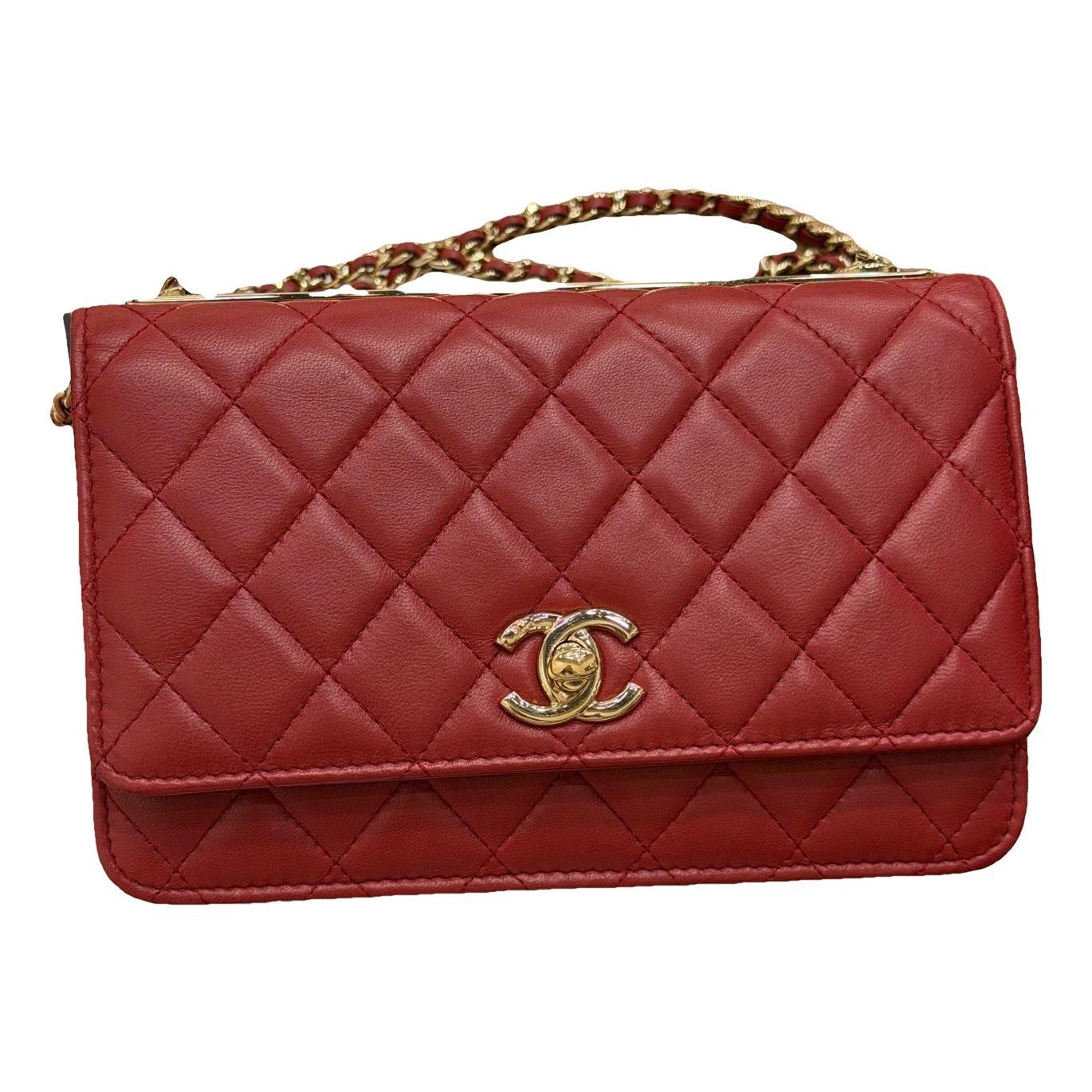 Trendy CC Wallet on Chain leather crossbody bag
