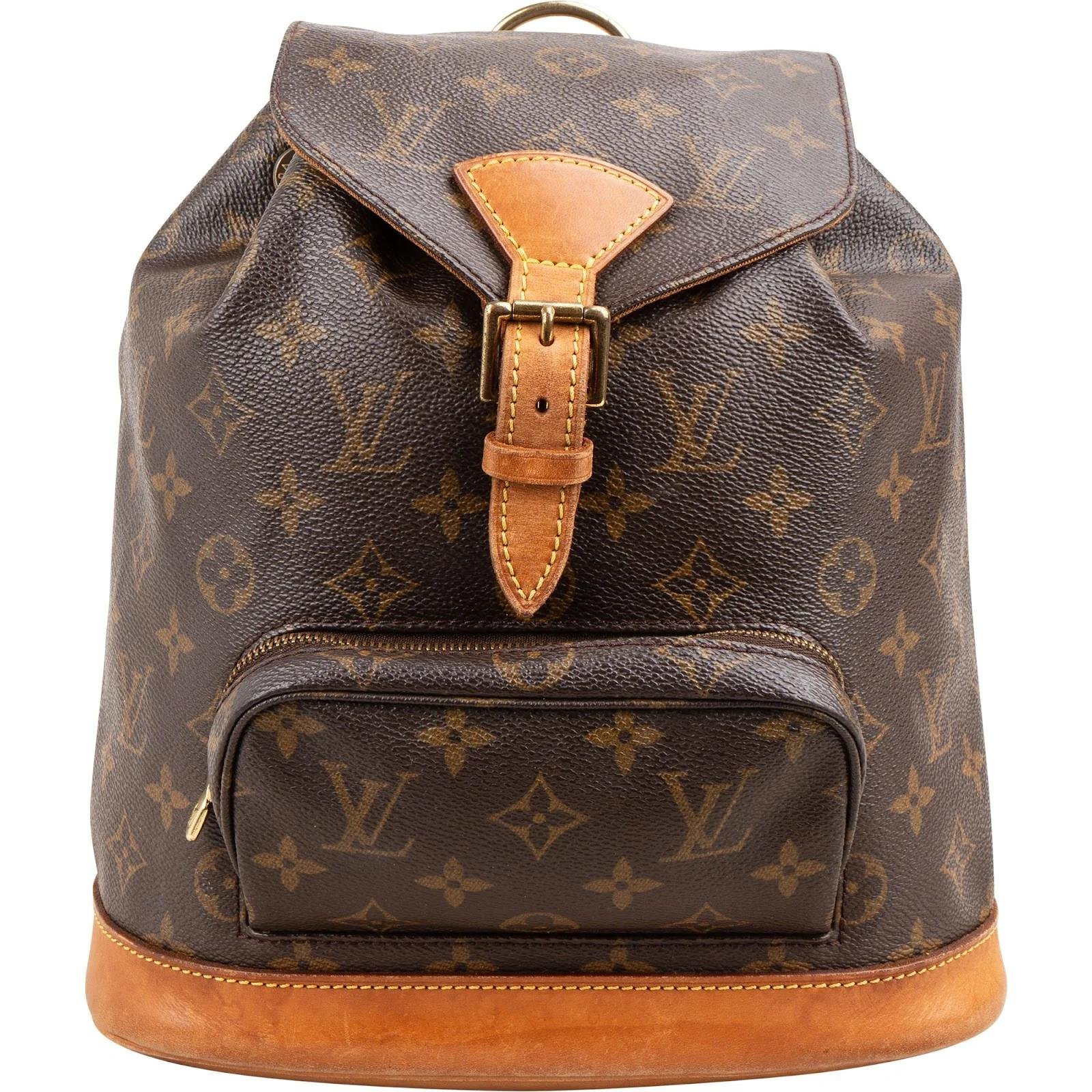 Montsouris leather backpack
