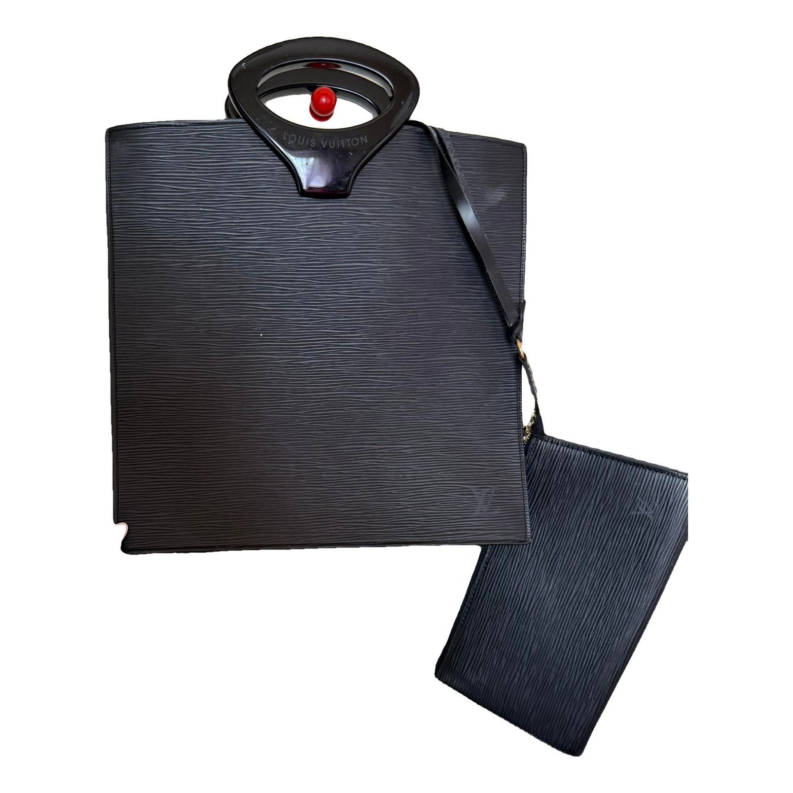 Ombre leather handbag