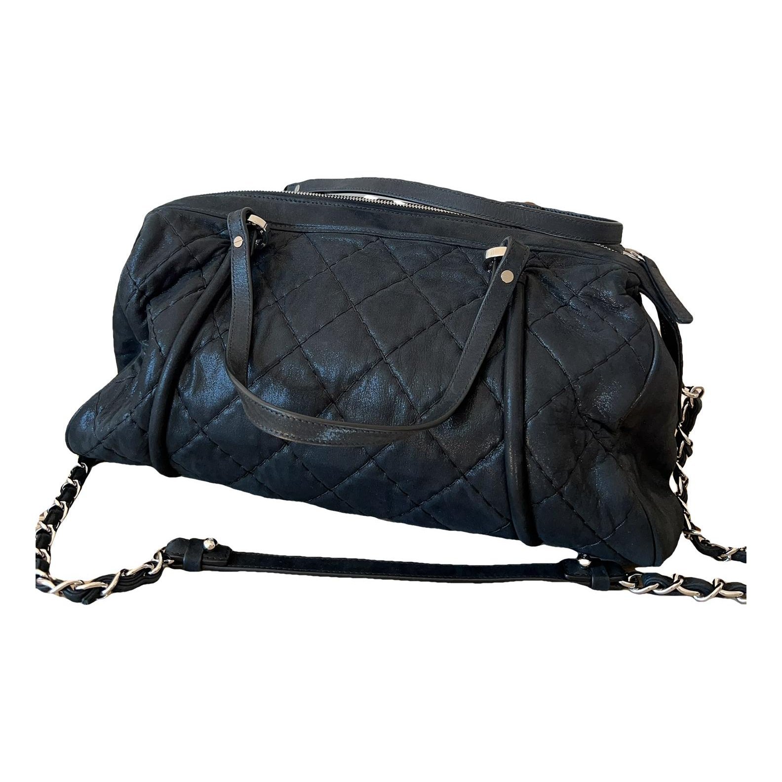 Leather tote