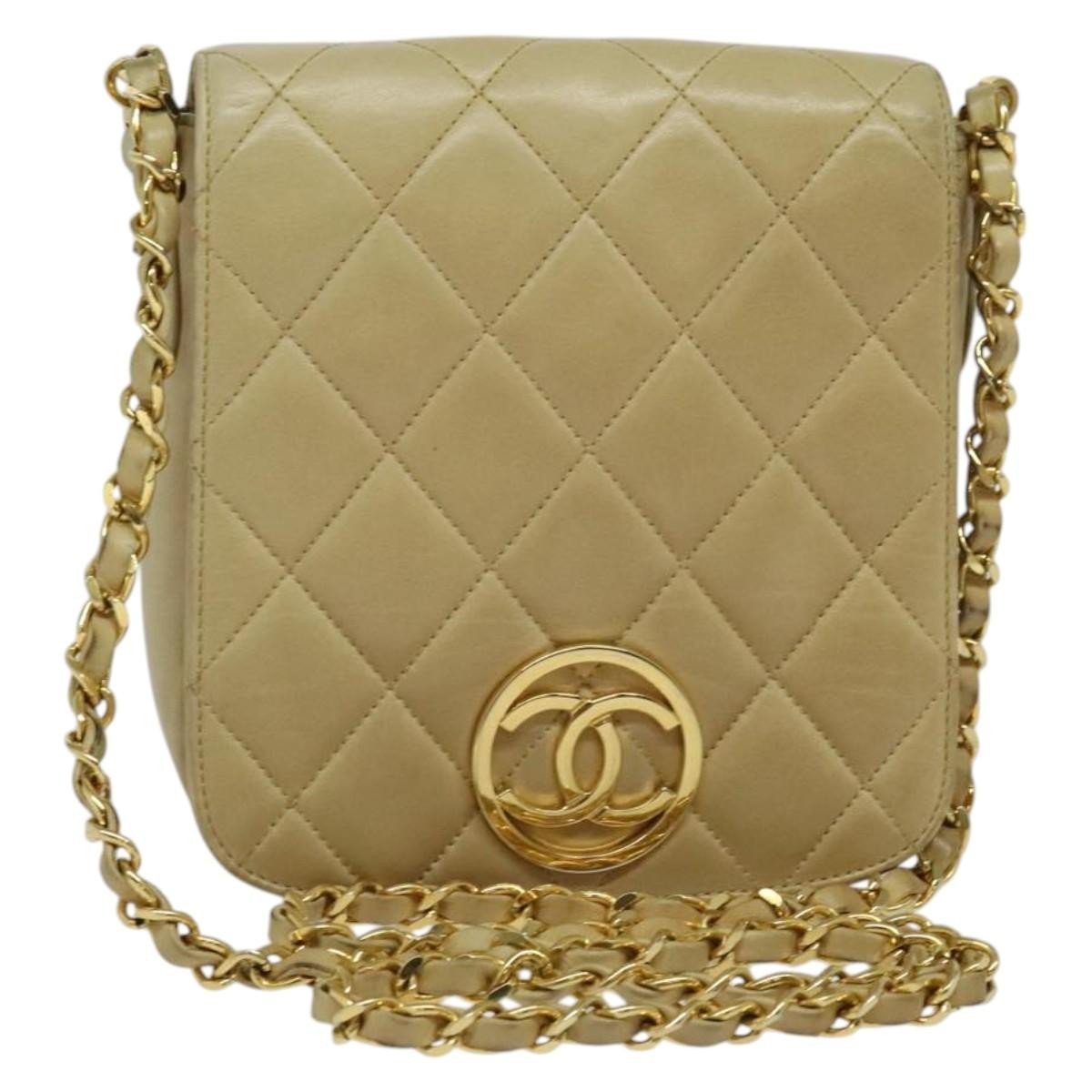 Deauville Chain leather handbag