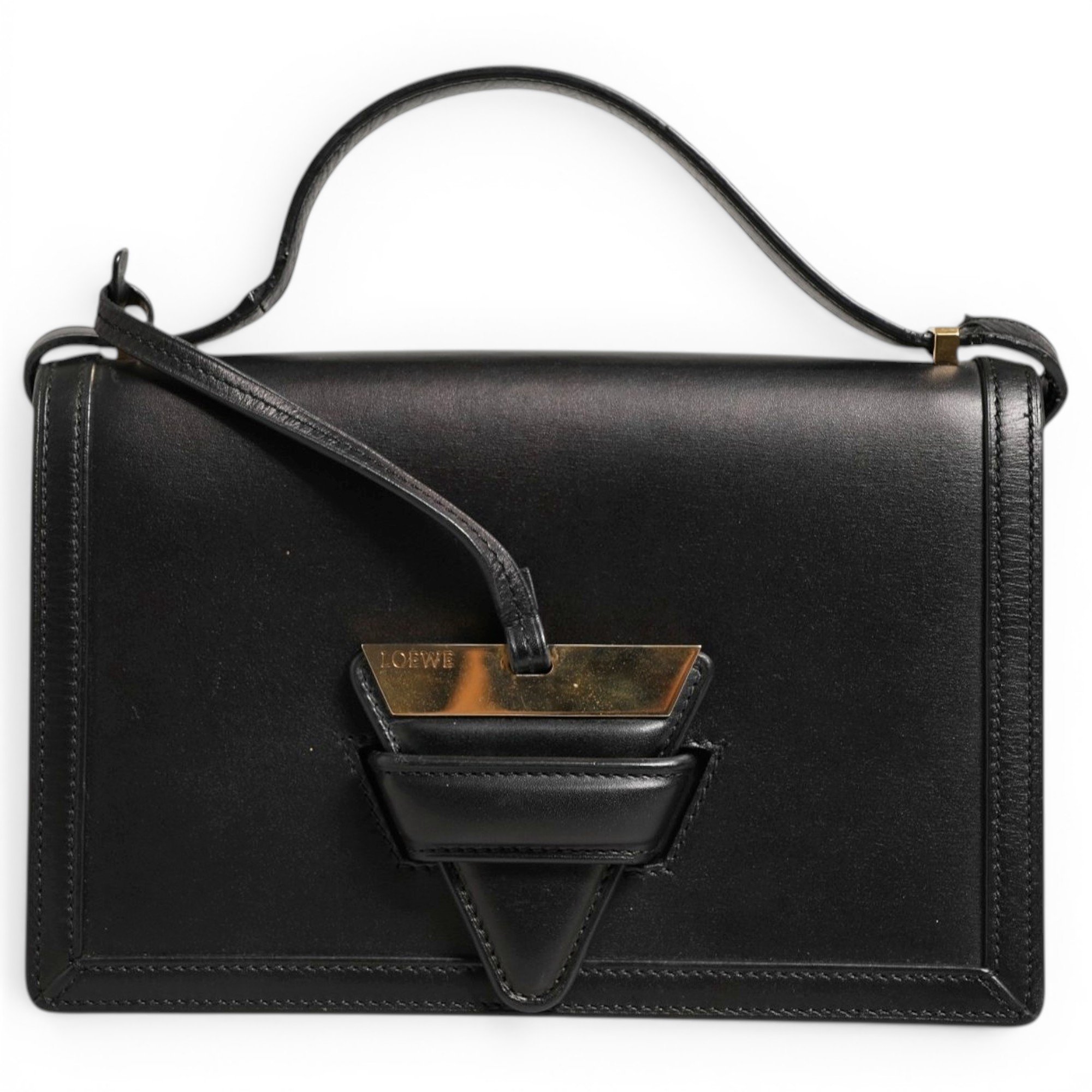 Barcelona leather handbag