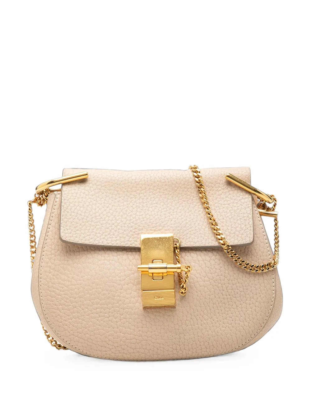 2015 Mini Grained Lambskin Drew crossbody bag