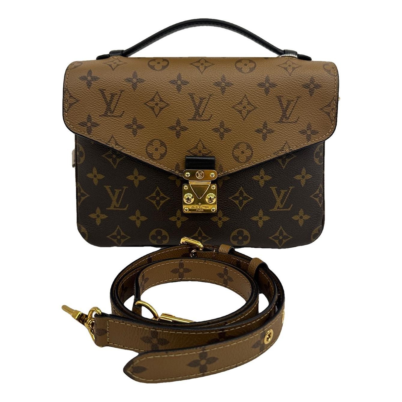 Metis leather handbag
