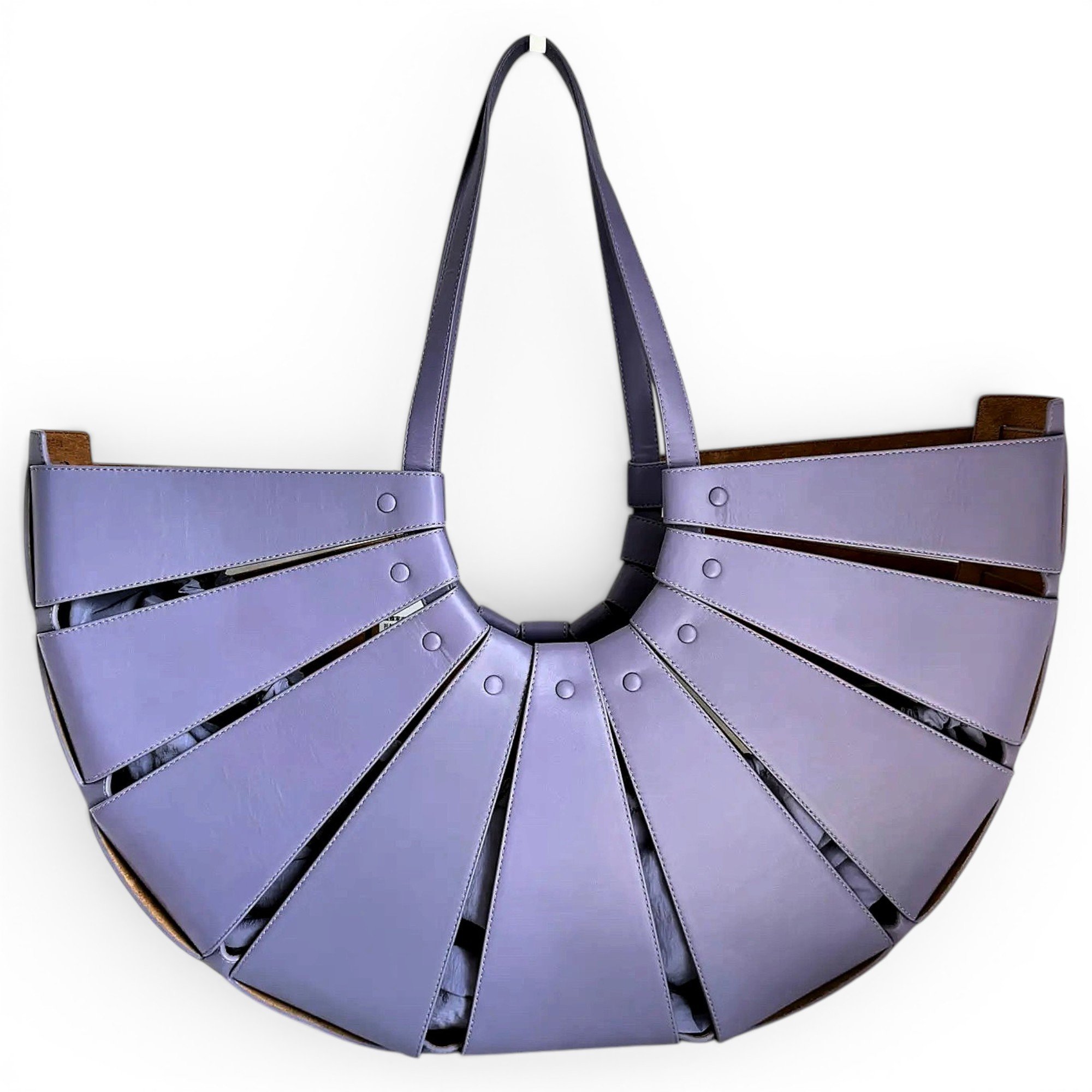 Leather tote