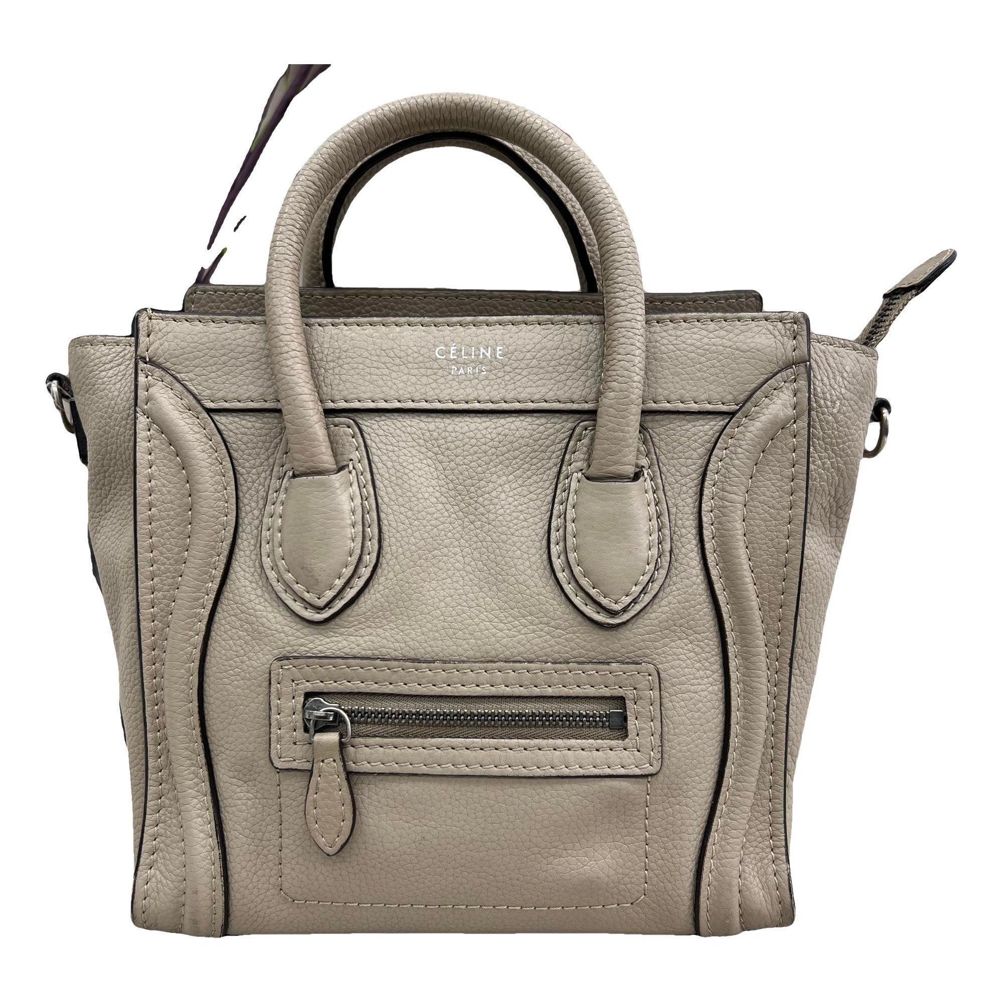 Luggage leather handbag