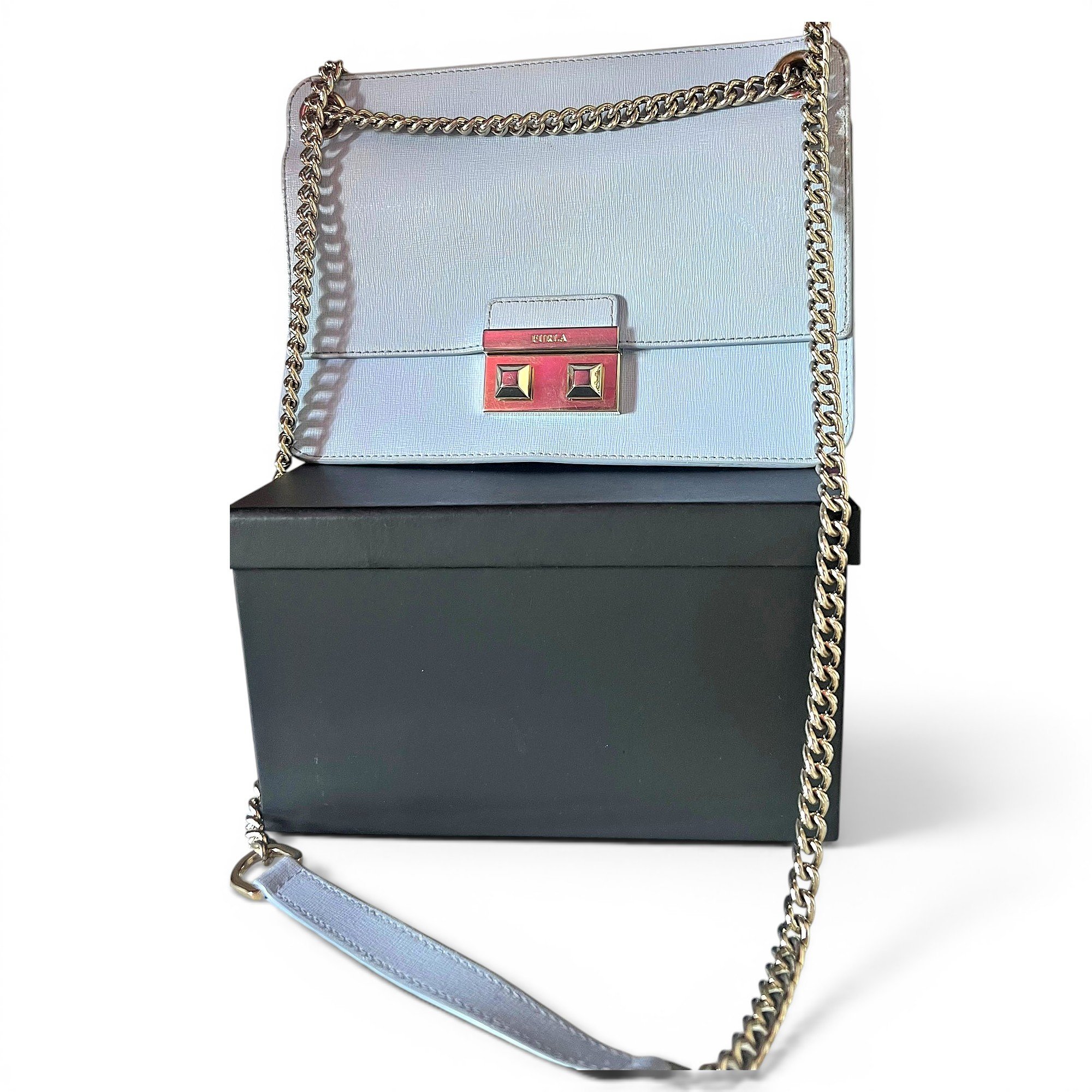 Leather crossbody bag