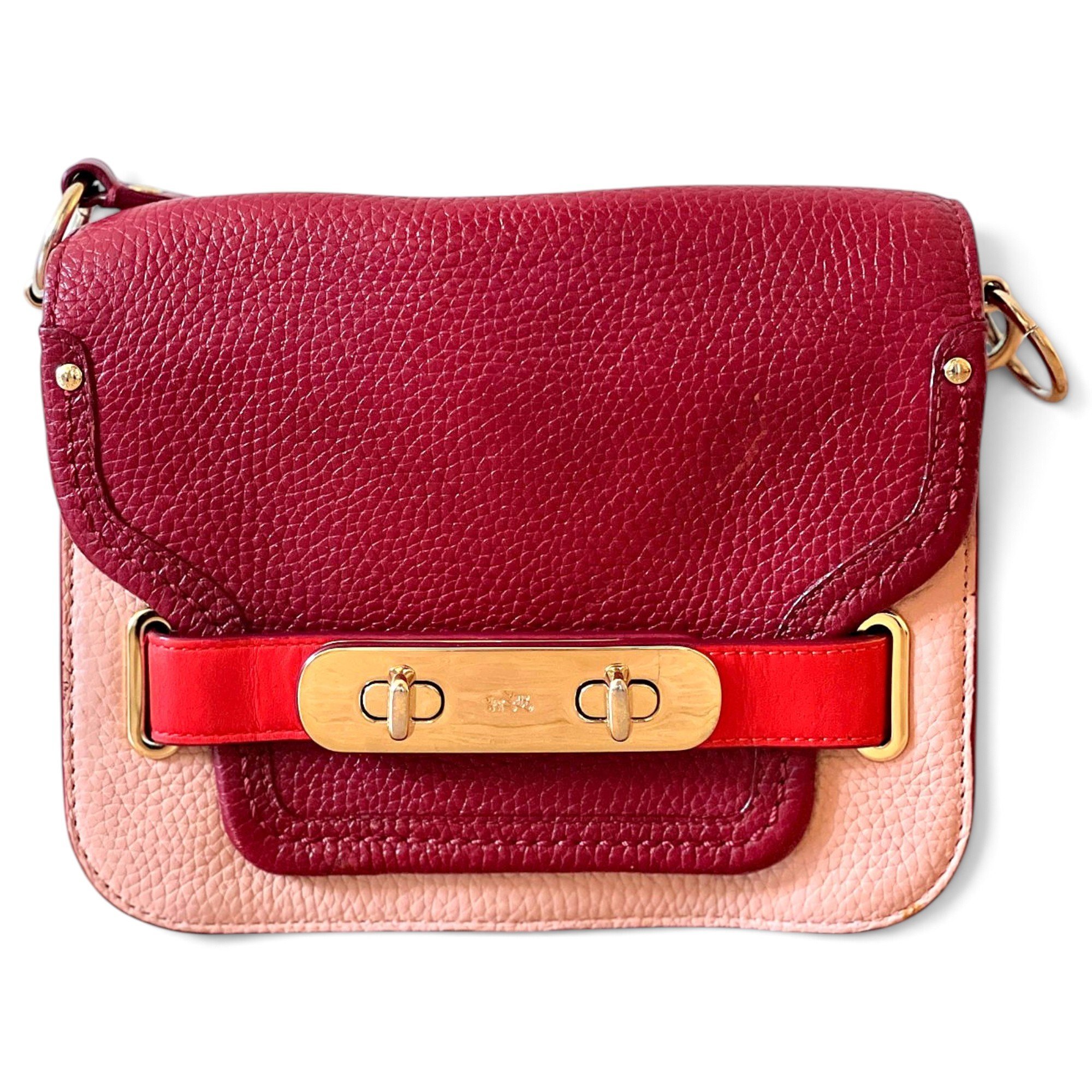 Parker leather crossbody bag