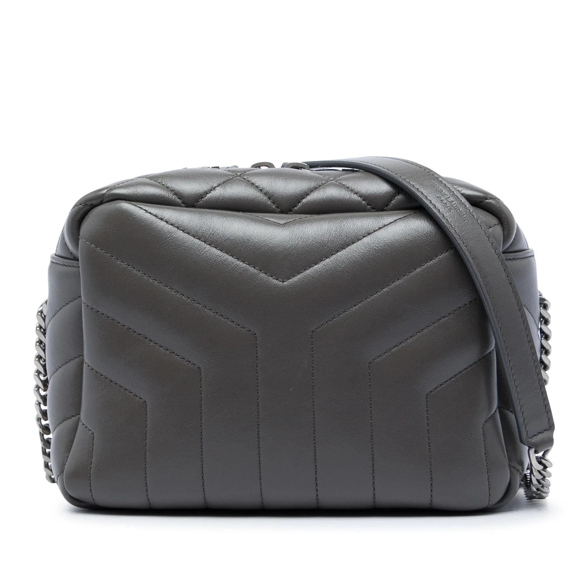 Loulou leather bowling bag