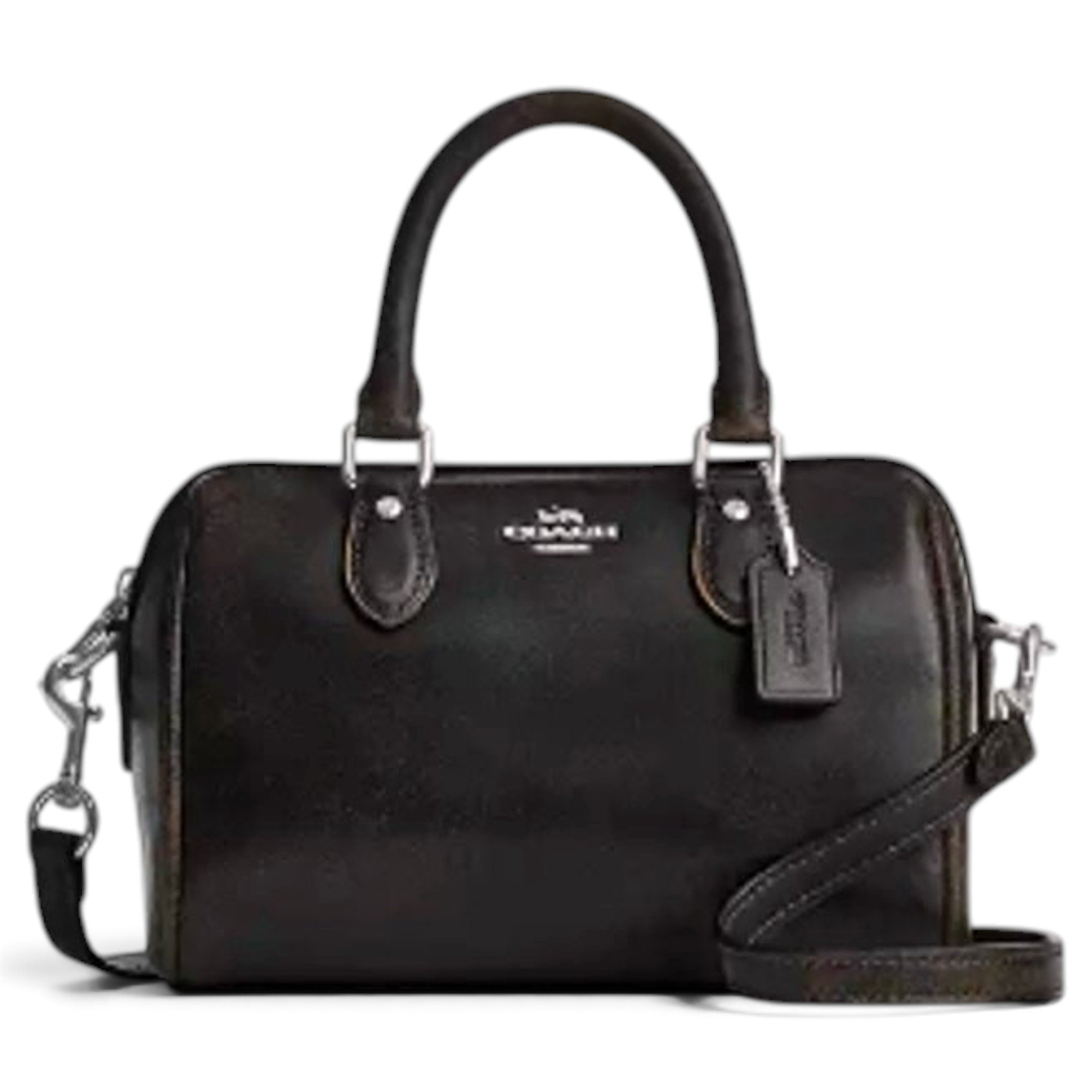 Leather crossbody bag