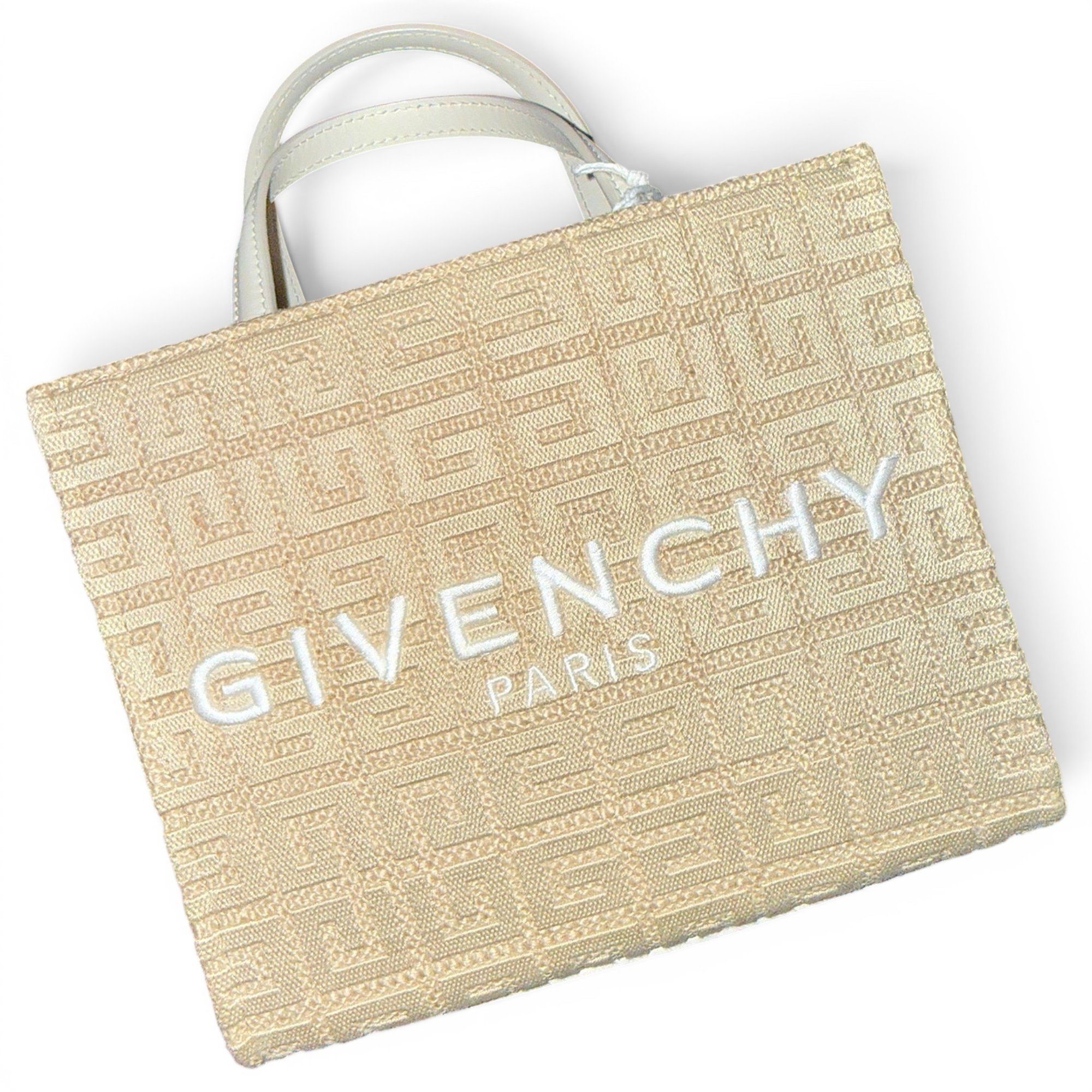 Givenchy G Tote linen handbag