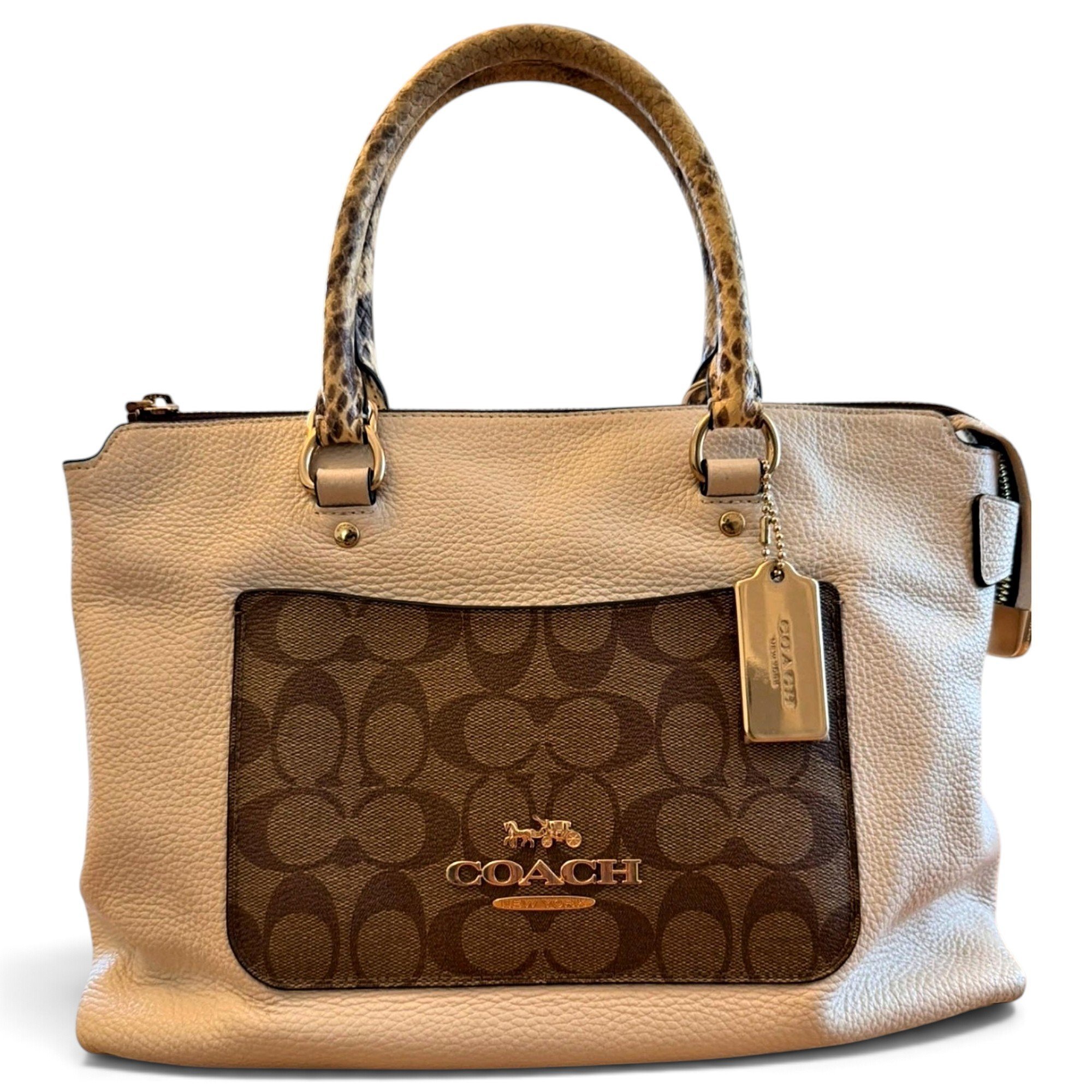 Coach Leather satchel