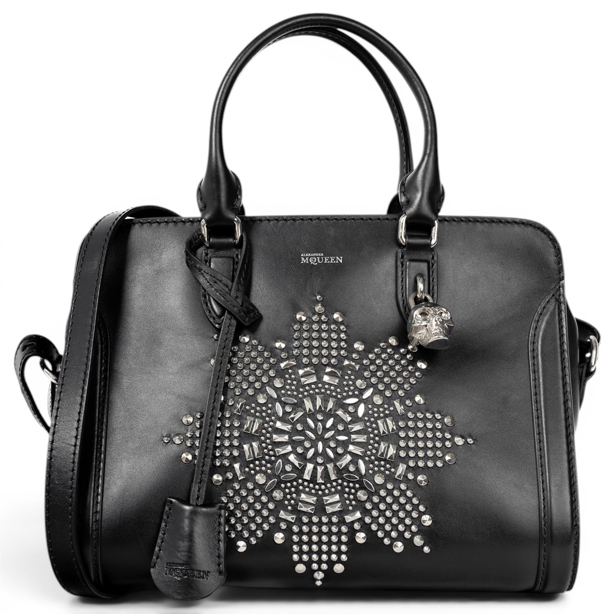 Leather tote