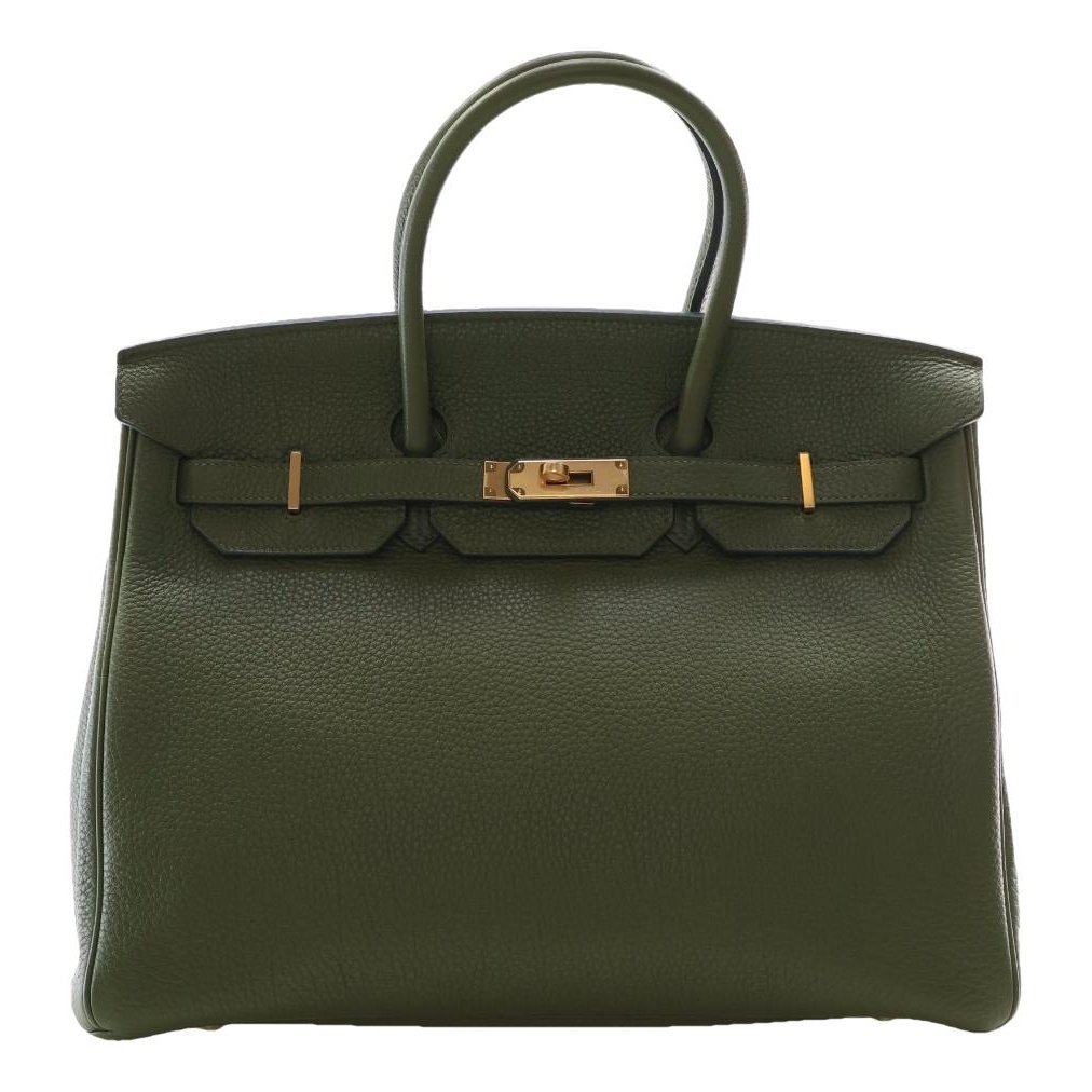 Birkin 35 leather tote