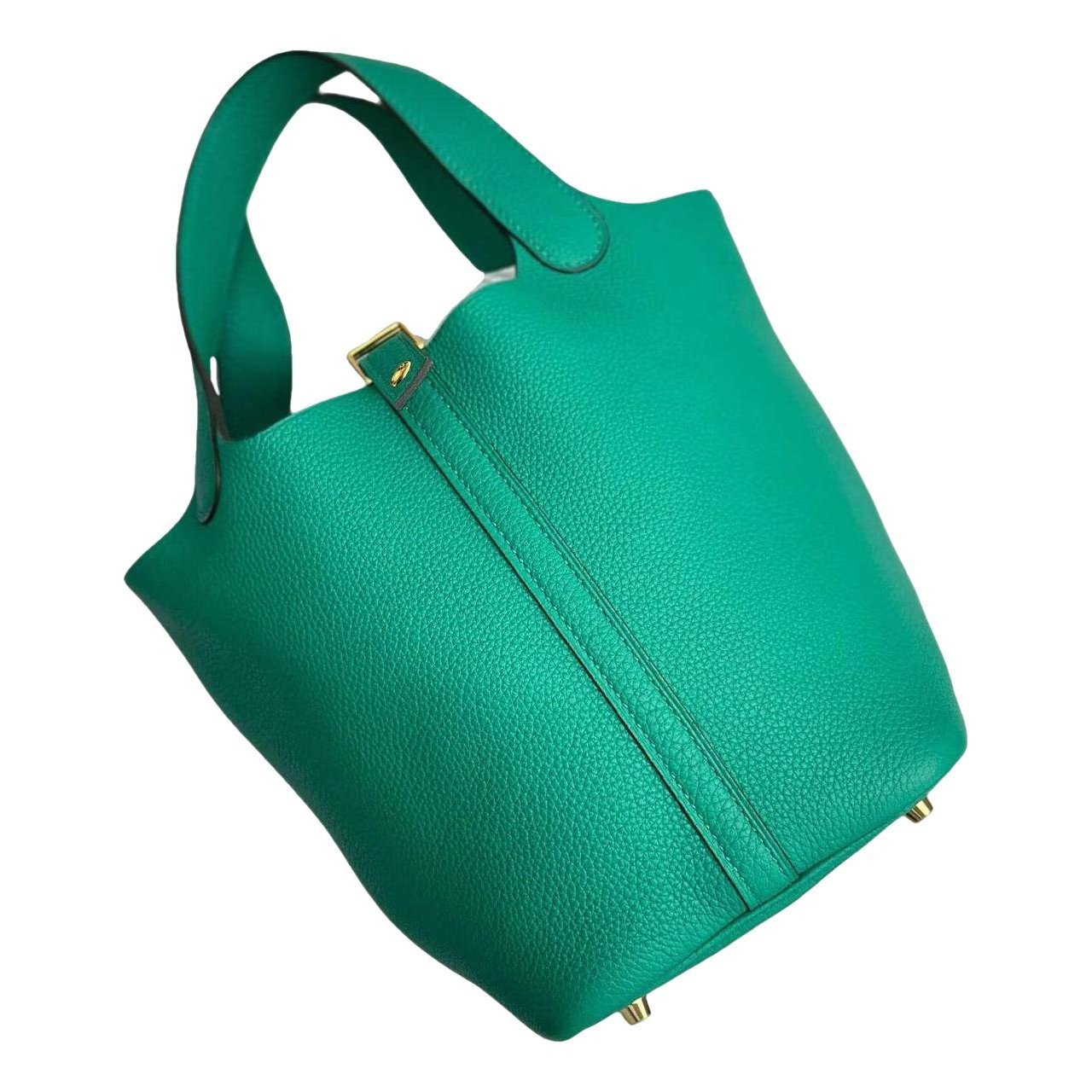 Picotin leather handbag