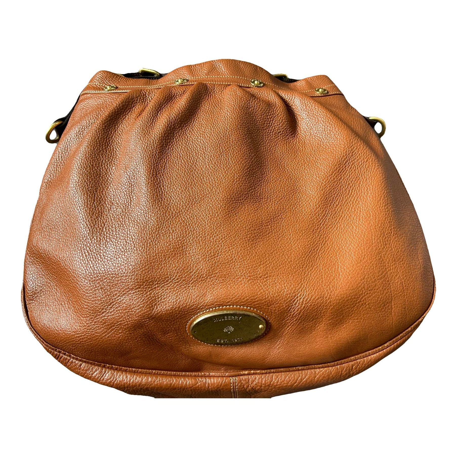 Mitzy leather tote