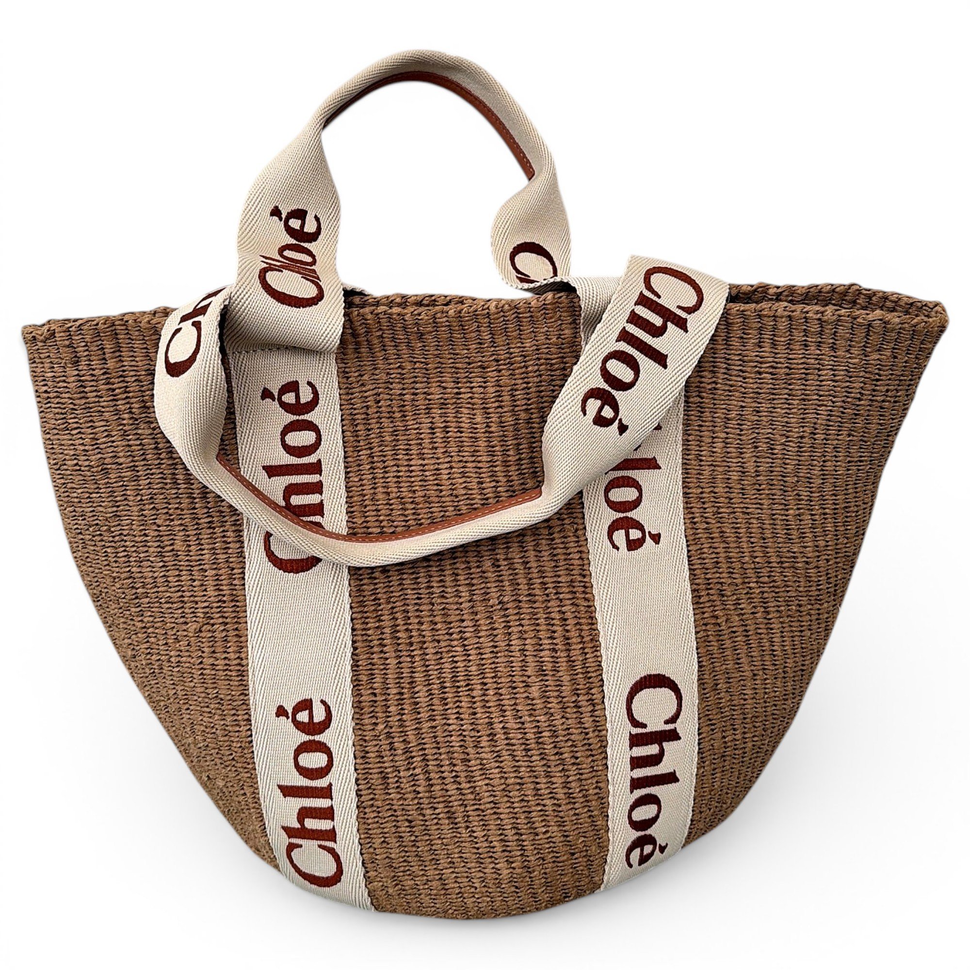 Chloe Woody Basket tote
