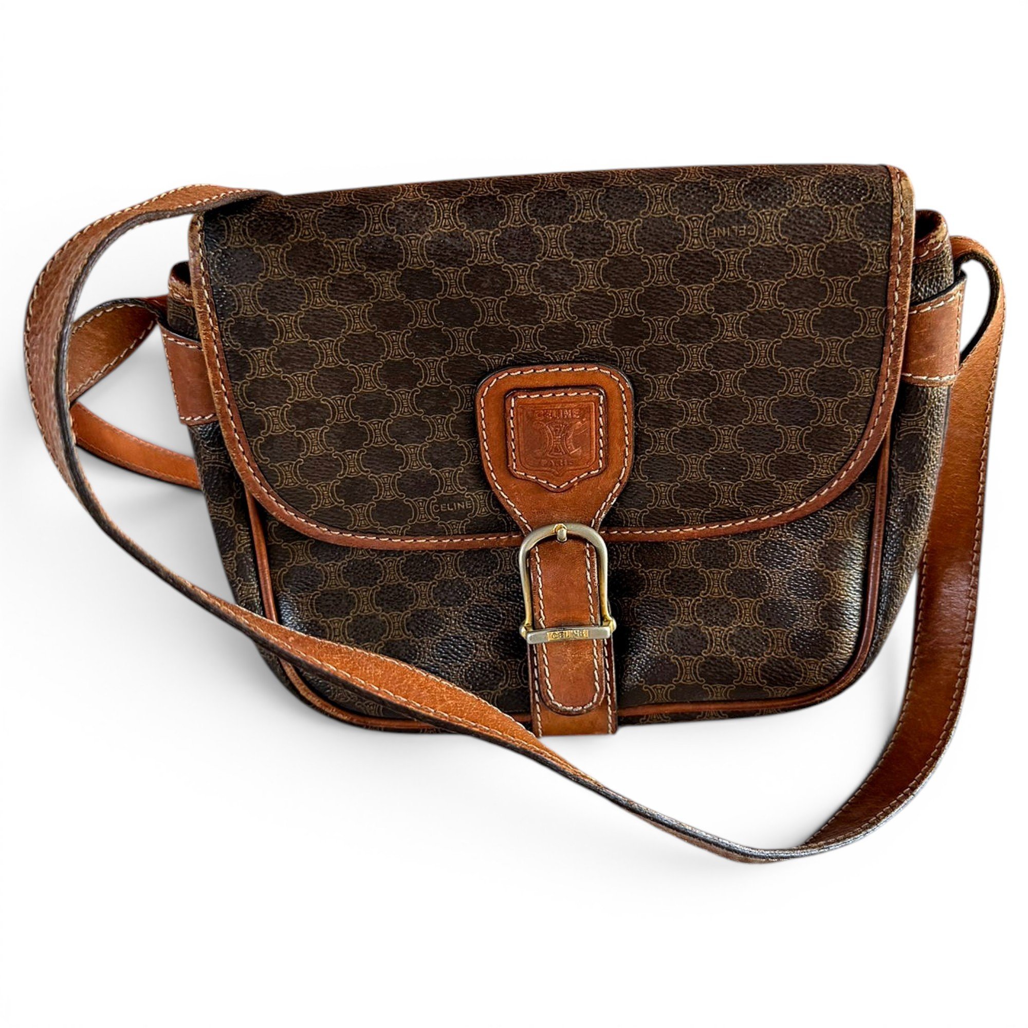 Folco leather handbag
