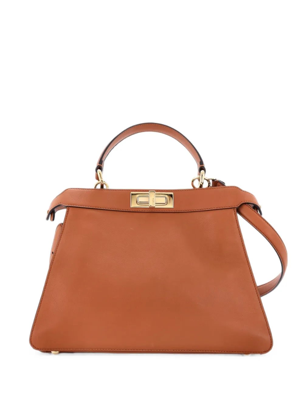 Peekaboo ISeeU Bag Leather Medium satchel