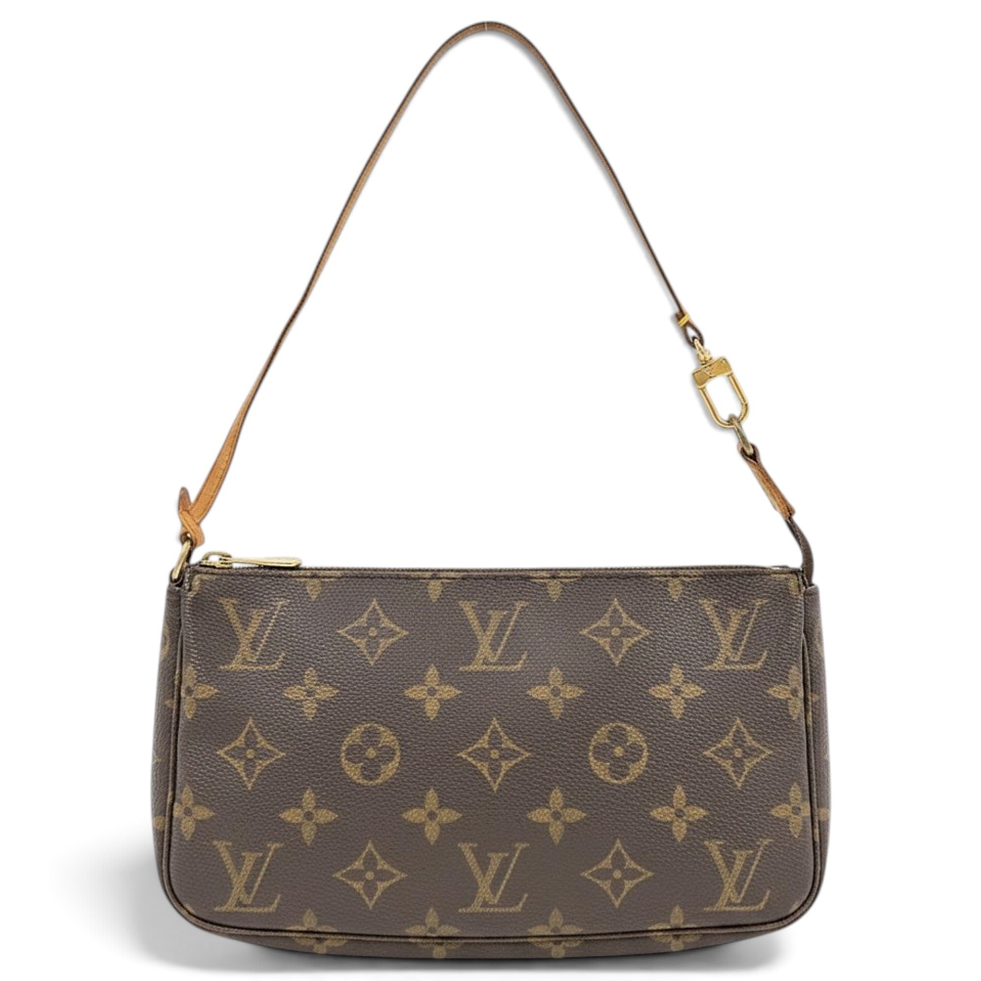 Pochette Accessoire leather handbag
