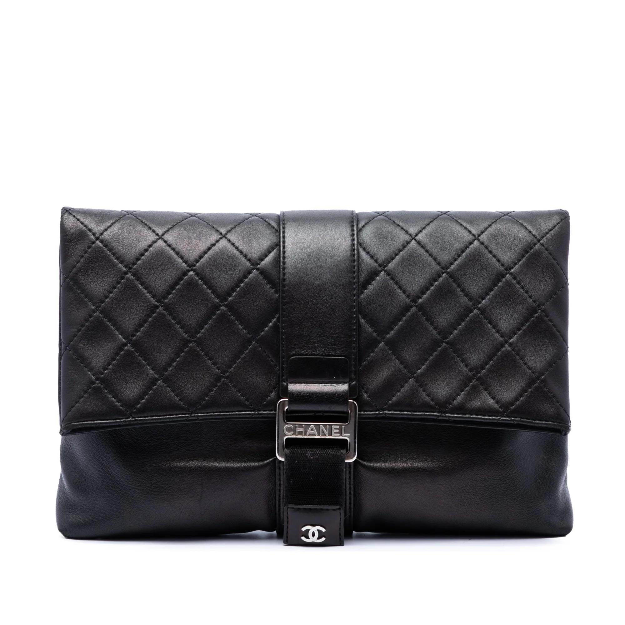 Timeless/Classique leather clutch bag