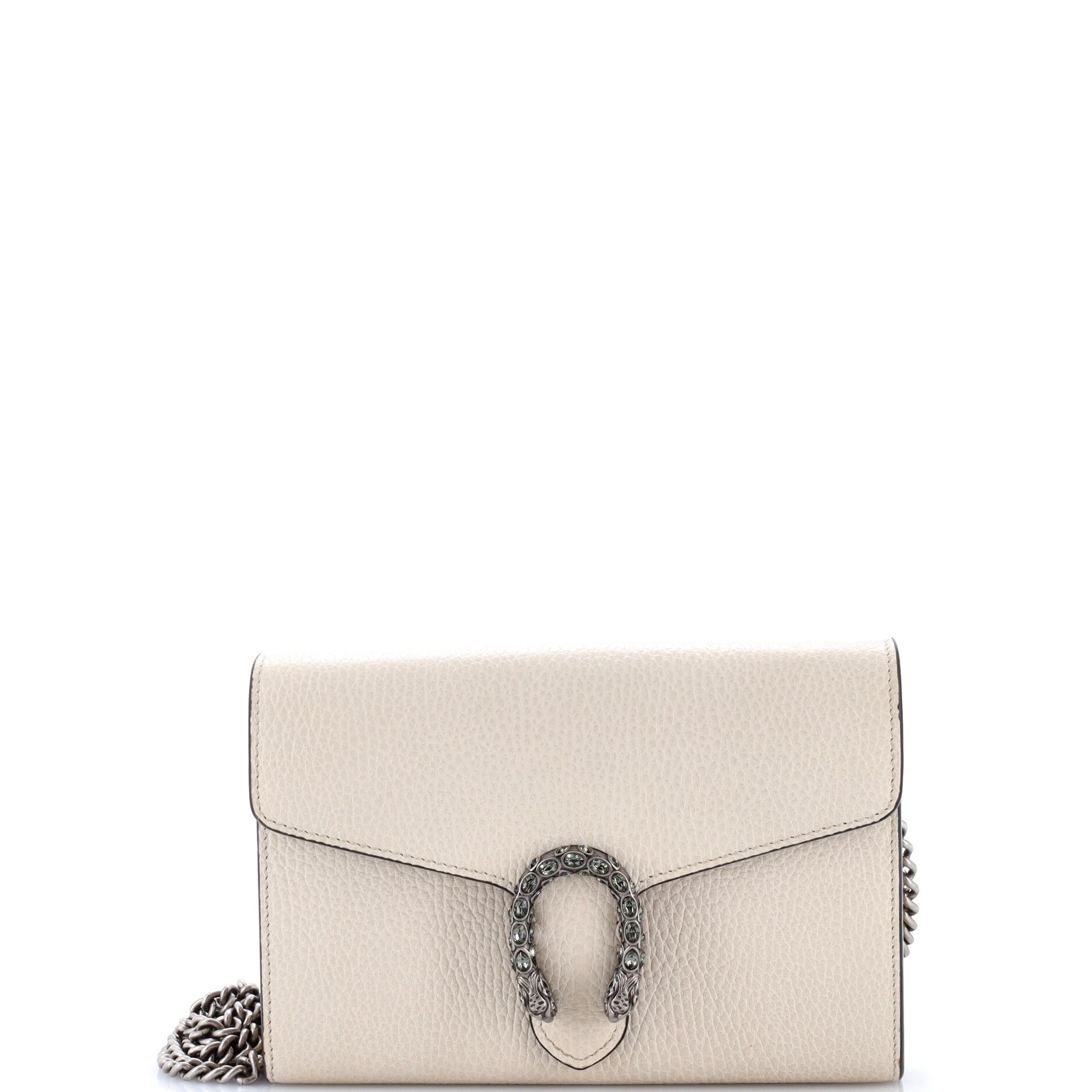 Dionysus Chain Wallet Leather with Embellished Detail Small