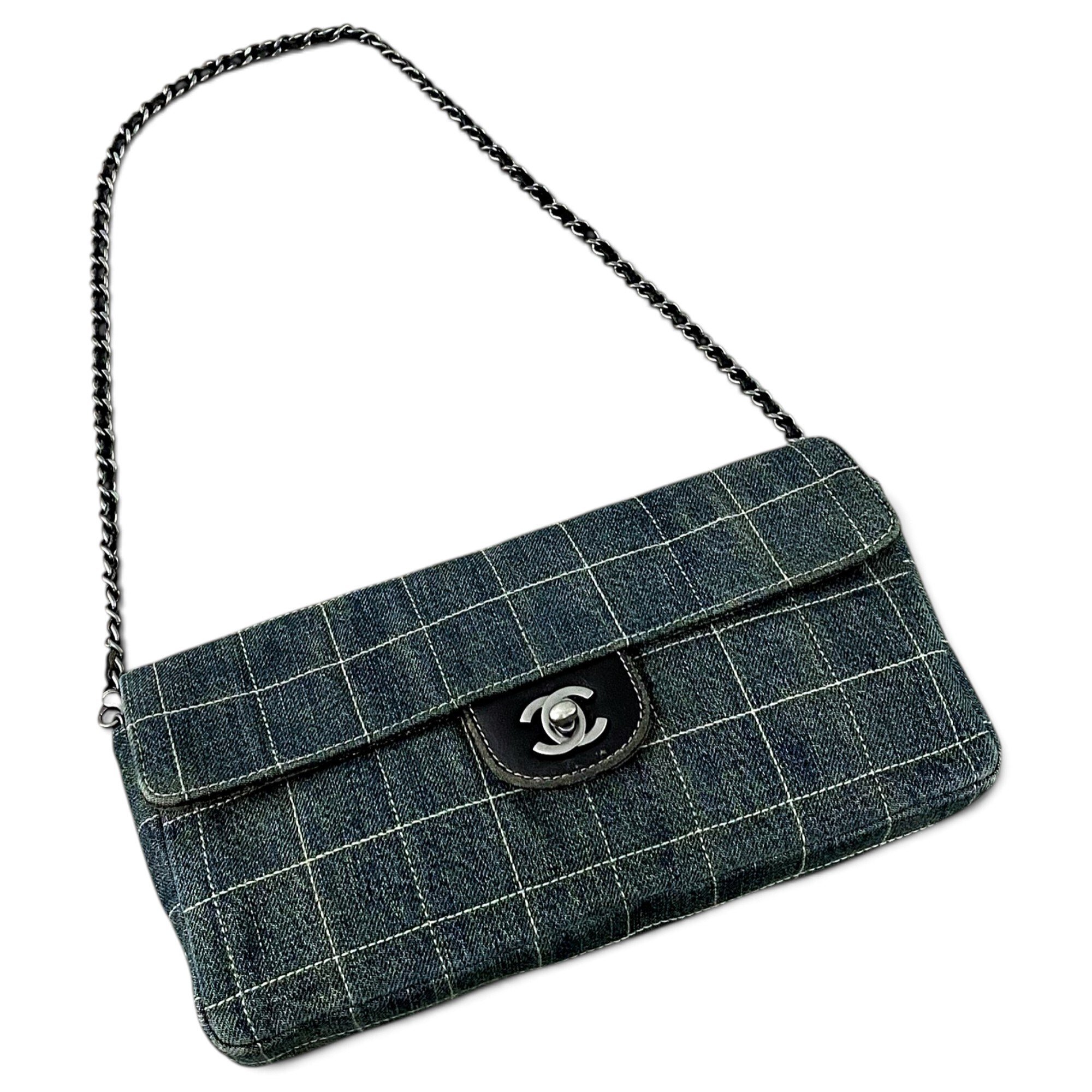 East West Chocolate Bar cloth handbag
