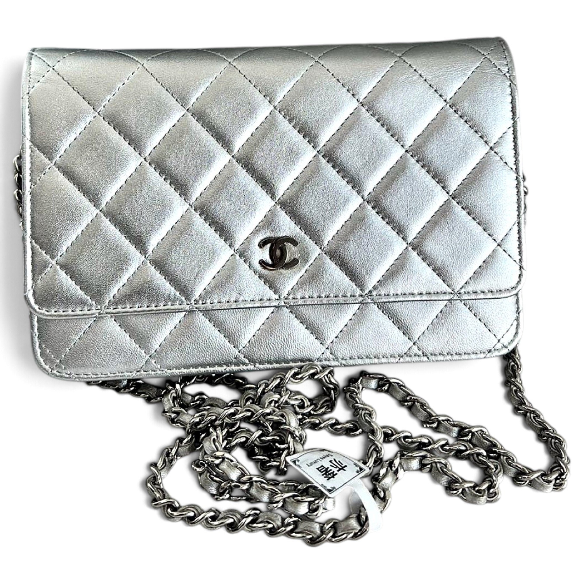 Wallet On Chain Timeless/Classique leather crossbody bag