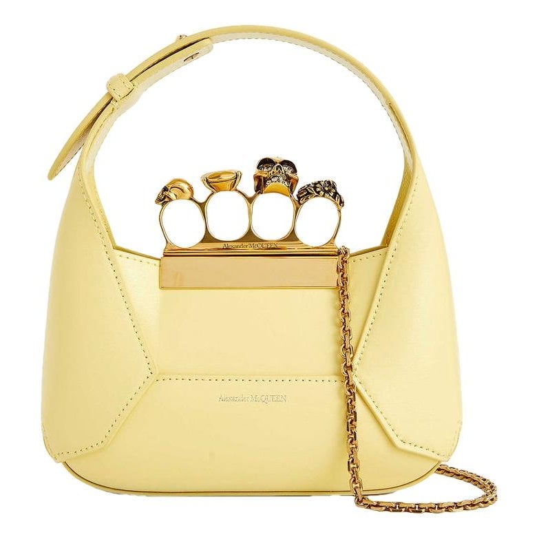 Alexander McQueen Knuckle leather crossbody bag