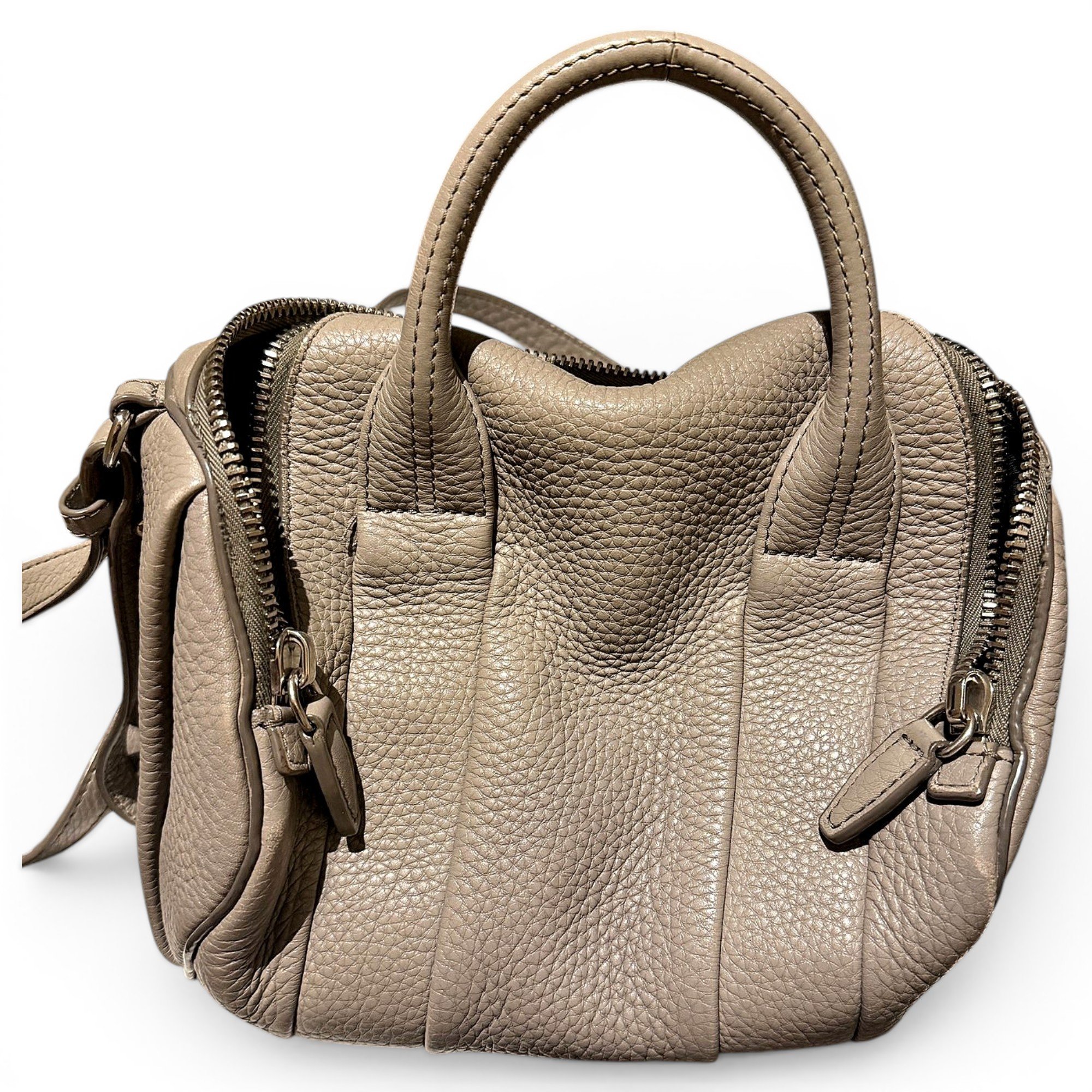 Leather crossbody bag