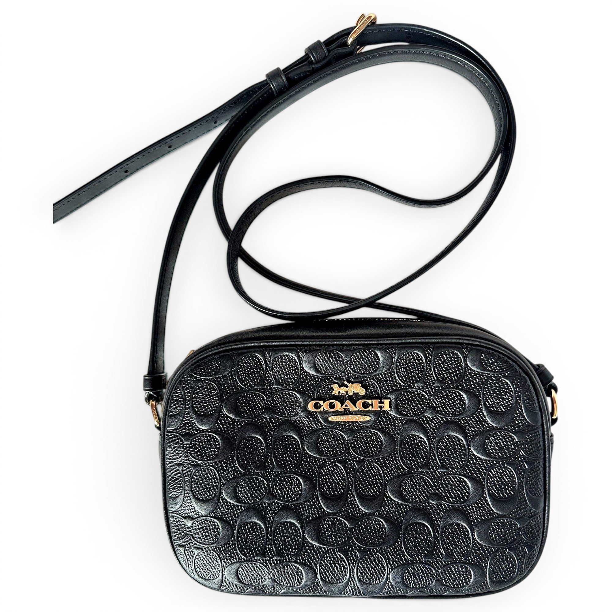 Leather crossbody bag