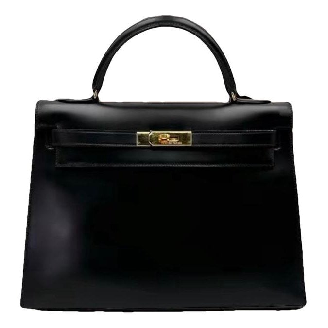 Kelly 32 leather handbag