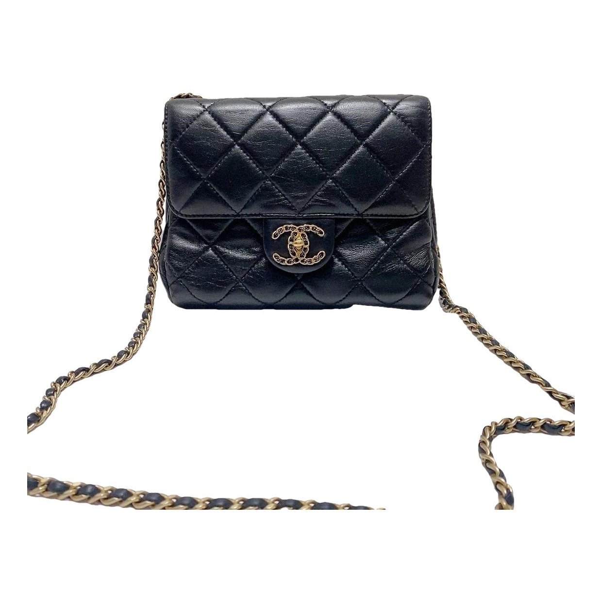 Leather mini bag