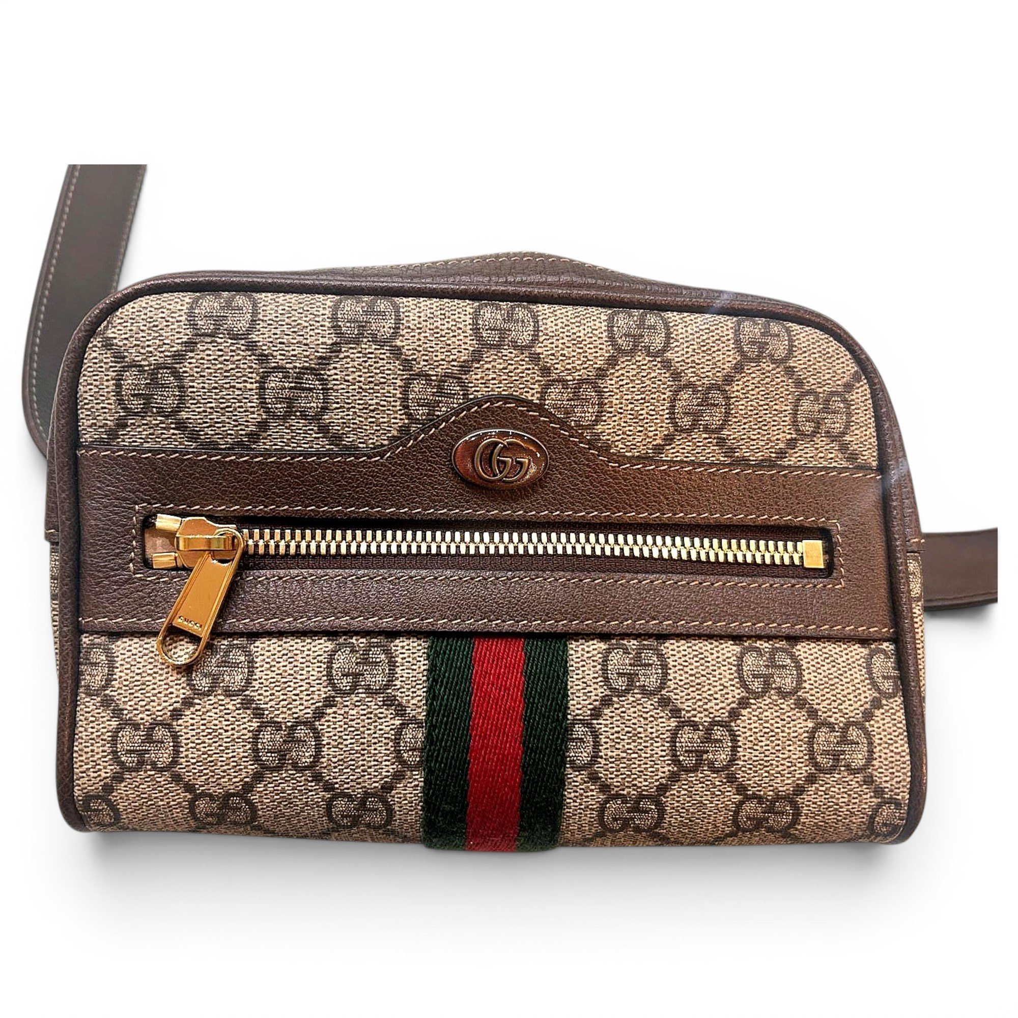 Ophidia GG Supreme leather handbag