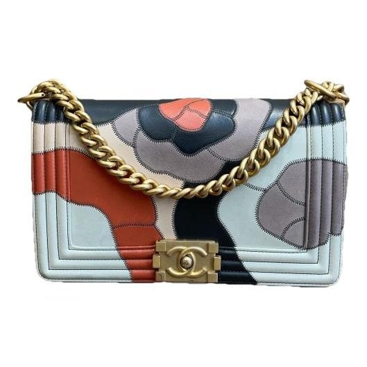 Boy leather crossbody bag