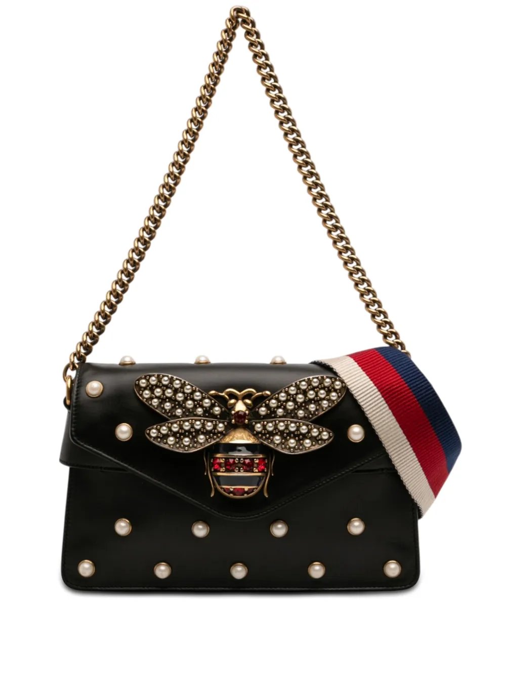 2016-2026 Mini Calfskin Queen Margaret Broadway satchel